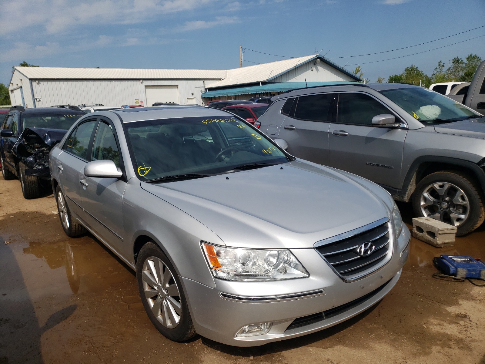 Photo 1 from auction – 2009 HYUNDAI SONATA SE with VIN 5NPEU46F89H407707