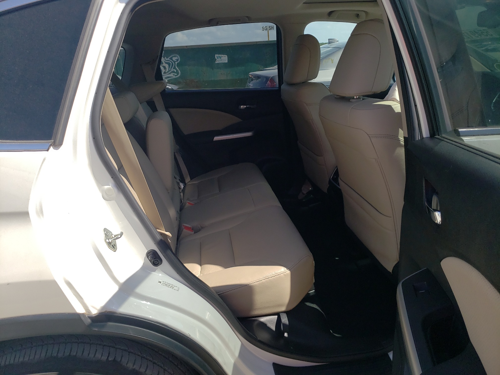 Photo 6 from auction – 2015 HONDA CR-V TOURI with VIN 5J6RM4H90FL116239