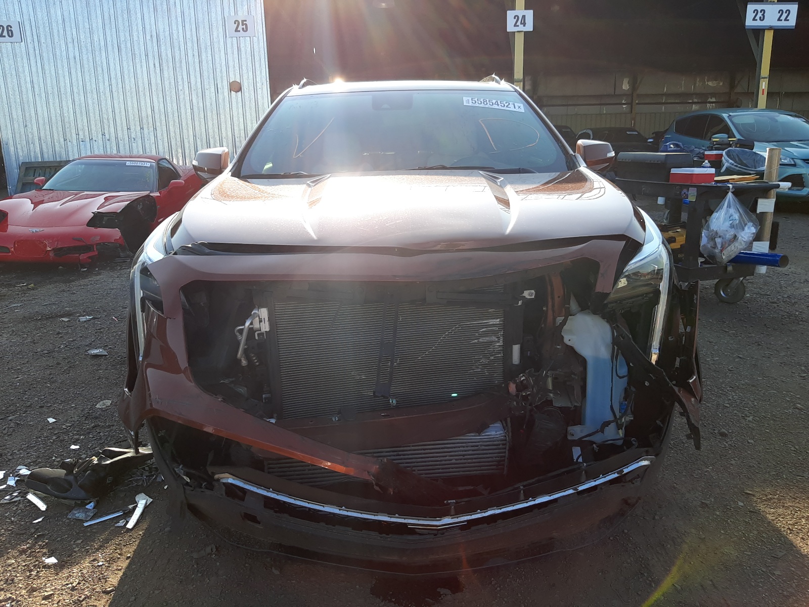 Photo 9 from auction – 2019 CADILLAC XT4 SPORT with VIN 1GYFZER48KF128743
