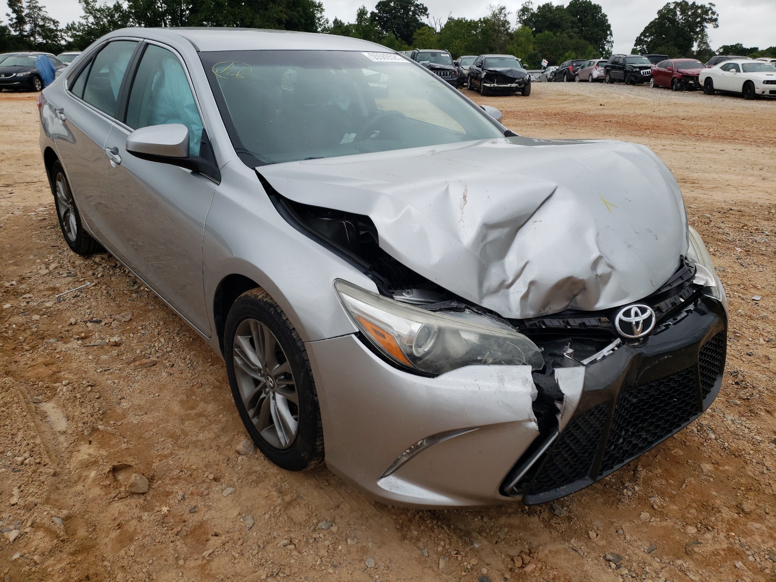 TOYOTA CAMRY LE 2017 with VIN 4T1BF1FKXHU631151 - Photo from auction