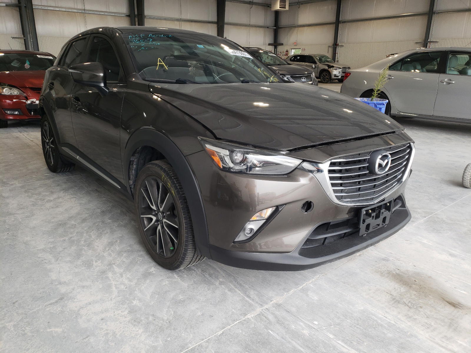 MAZDA CX-3 2017 with VIN JM1DKFD74H0145124 - Photo from auction