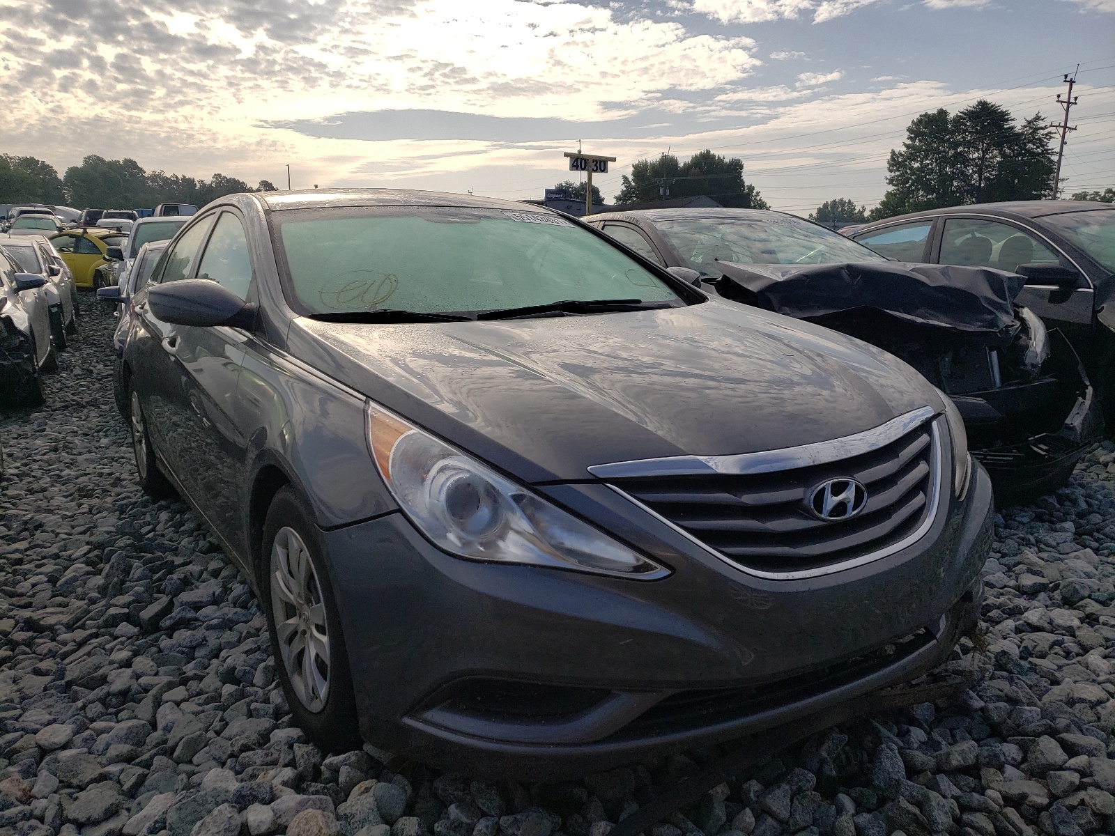 Photo 2 from auction – 2011 HYUNDAI SONATA GLS with VIN 5NPEB4AC2BH043549