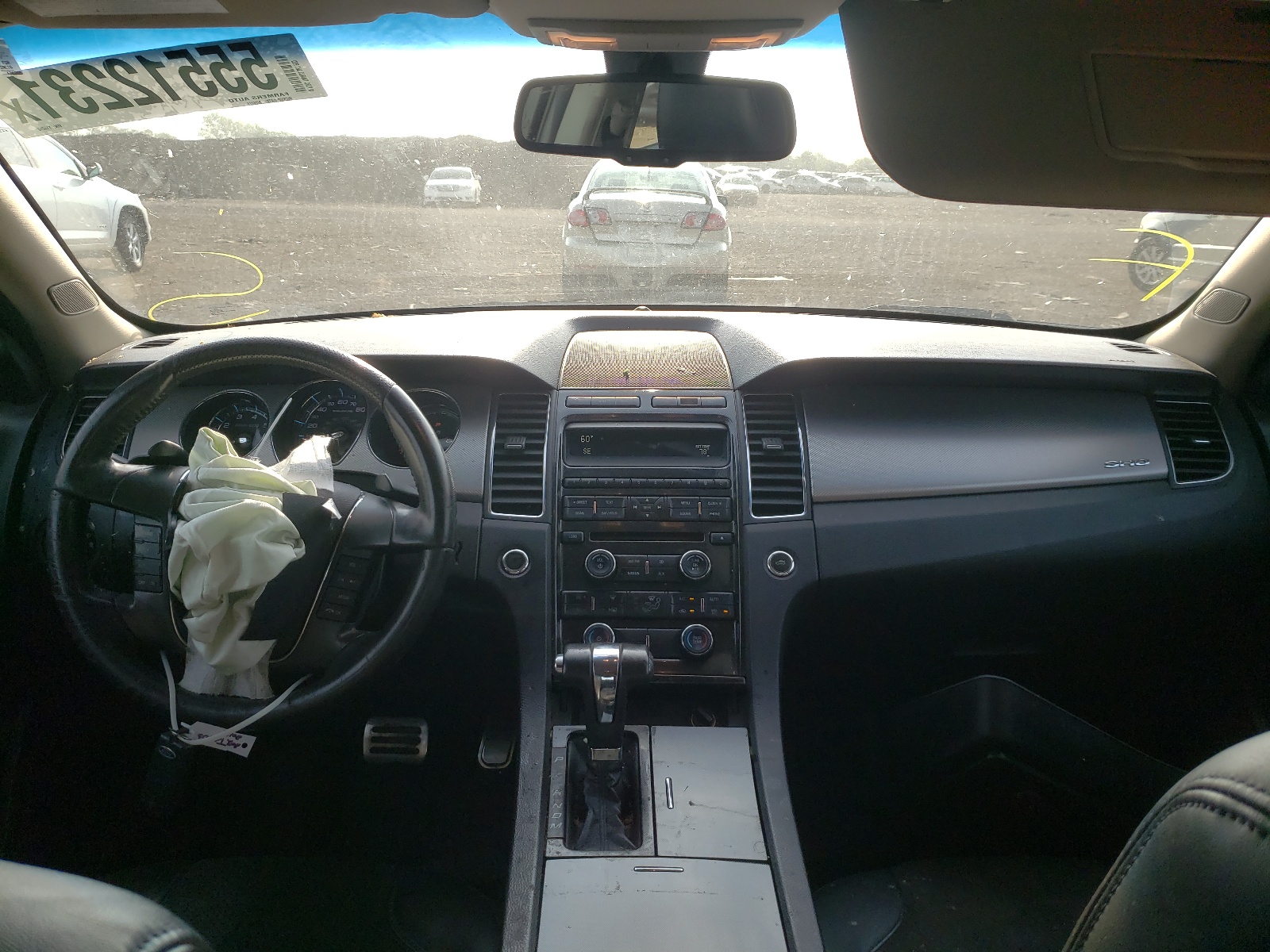 Photo 9 from auction – 2012 FORD TAURUS SHO with VIN 1FAHP2KT5CG115258