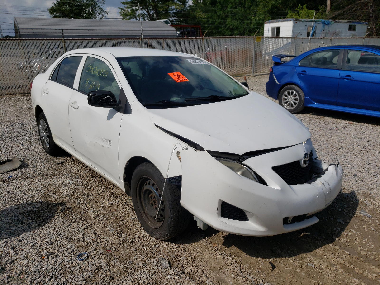 TOYOTA COROLLA BA 2010 with VIN 2T1BU4EEXAC326775 - Photo from auction