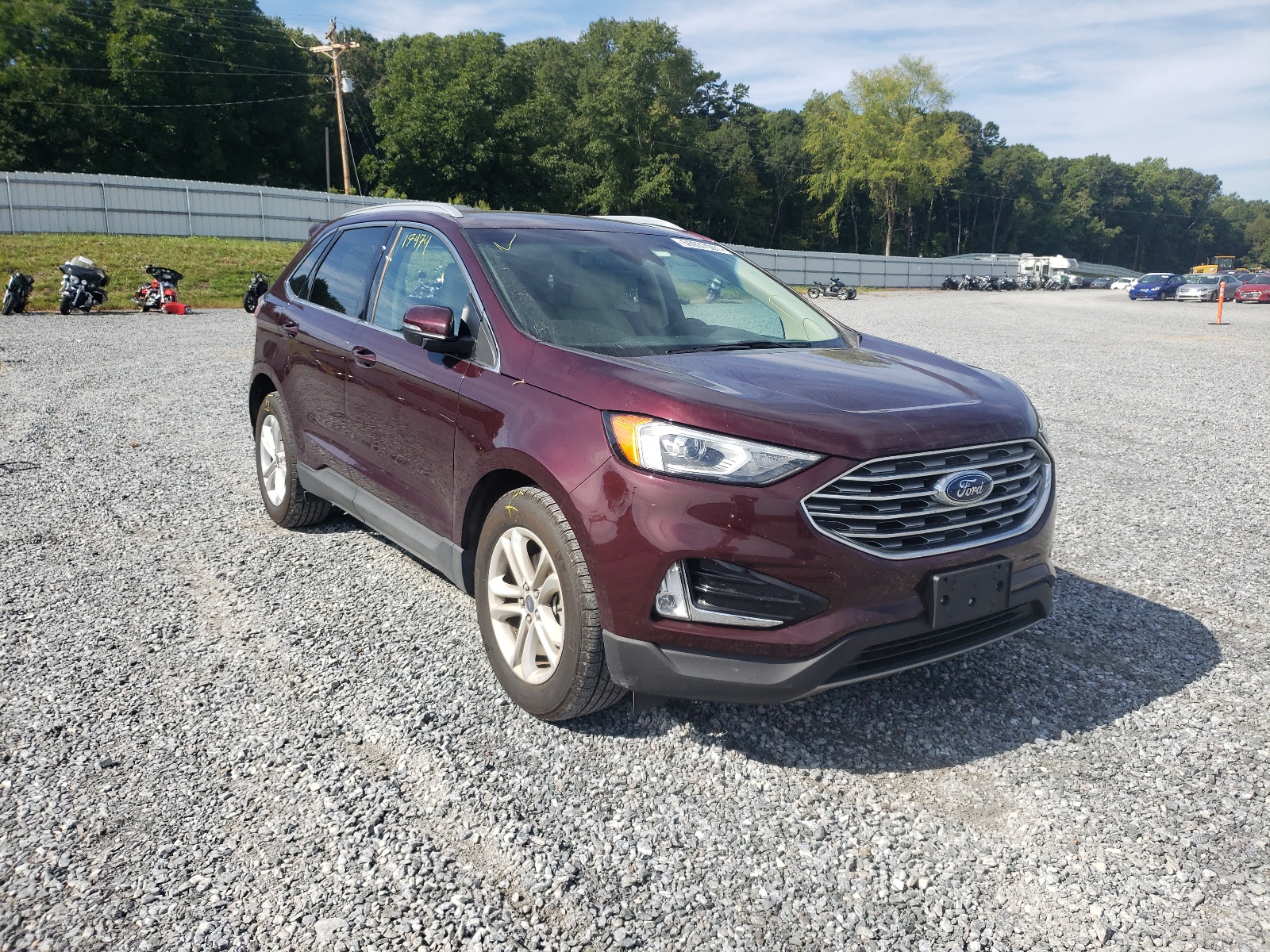FORD EDGE SEL 2020 z numerem VIN 2FMPK3J94LBA05983 - Zdjęcie z aukcji