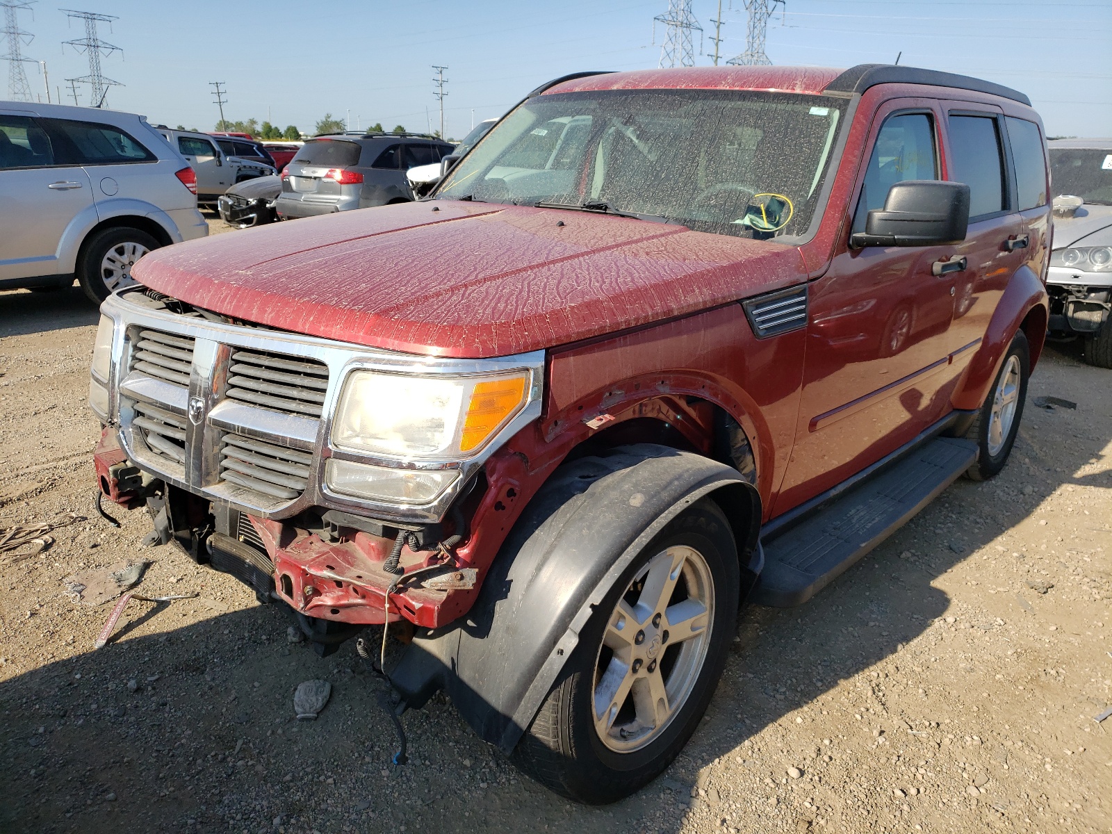 Photo 2 from auction – 2007 DODGE NITRO with VIN 1D8GU28K07W726695