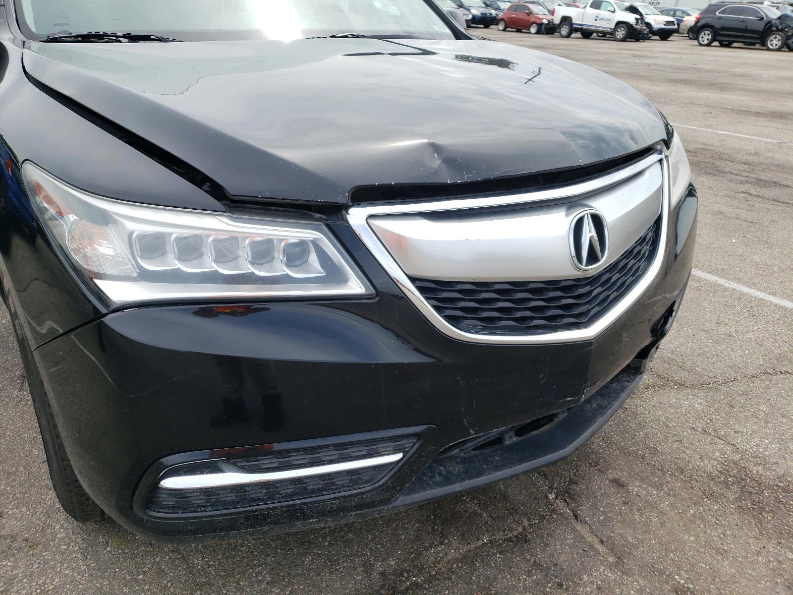 Photo 9 from auction – 2014 ACURA MDX with VIN 5FRYD4H21EB003842