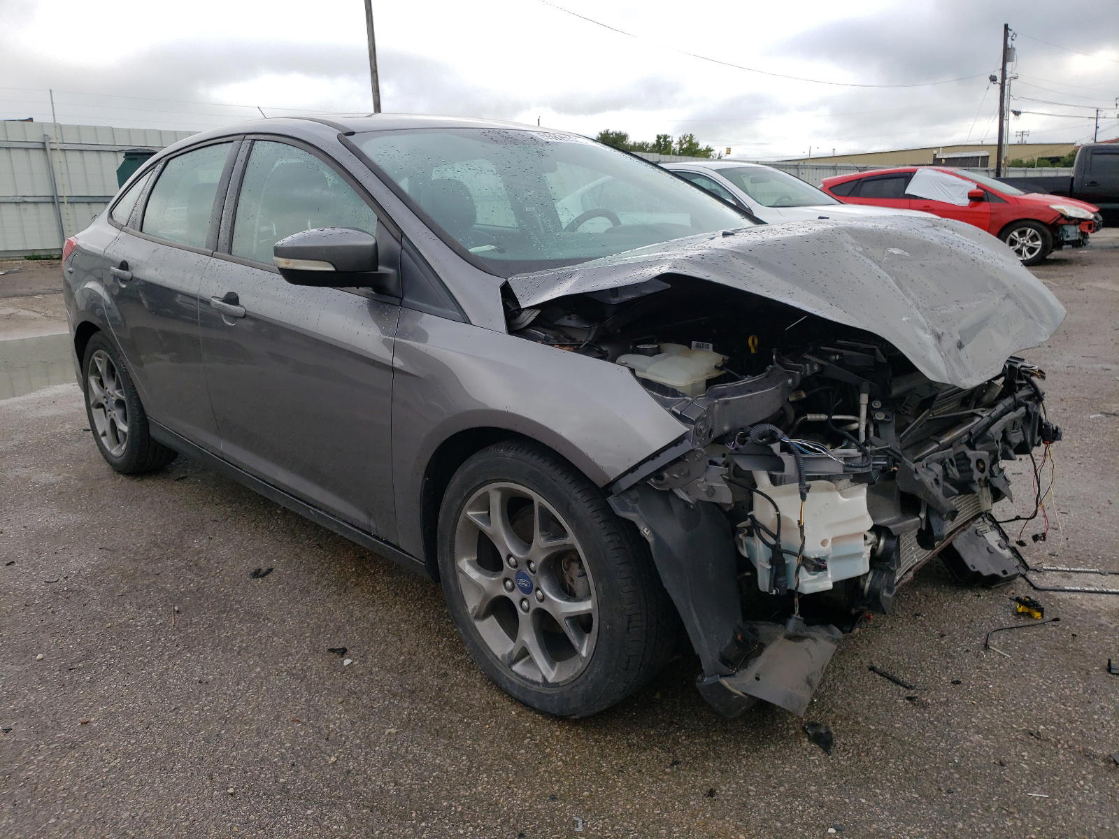 FORD FOCUS SE 2013 with VIN 1FADP3F24DL114410 - Photo from auction