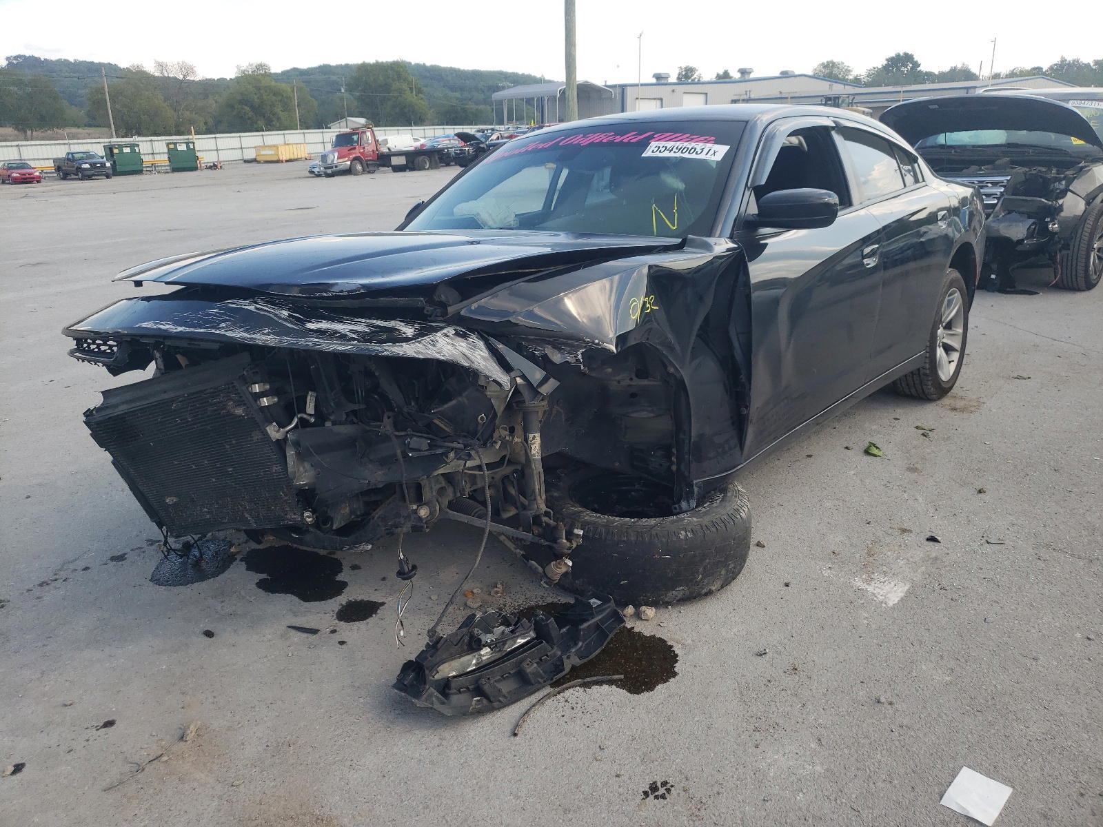 Photo 2 from auction – 2016 DODGE CHARGER SX with VIN 2C3CDXHG1GH204697
