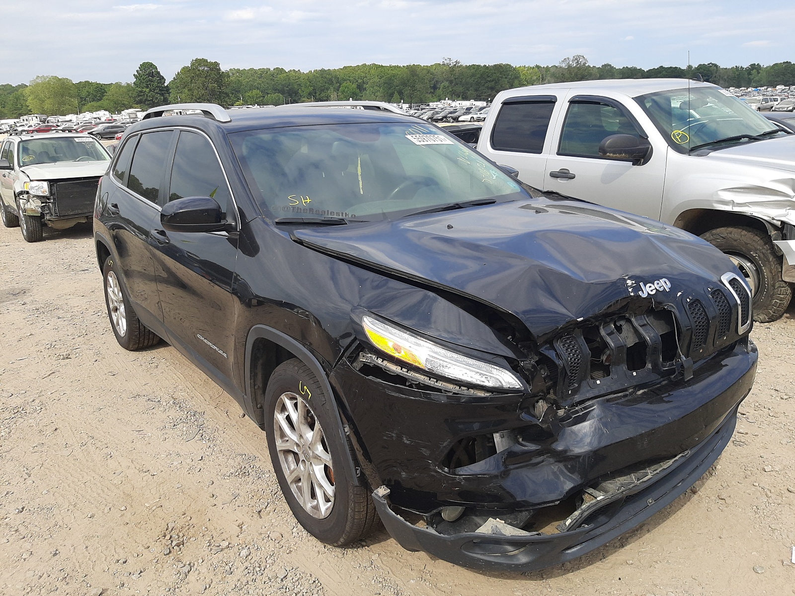 JEEP CHEROKEE L 2016 with VIN 1C4PJLCB7GW177713 - Photo from auction