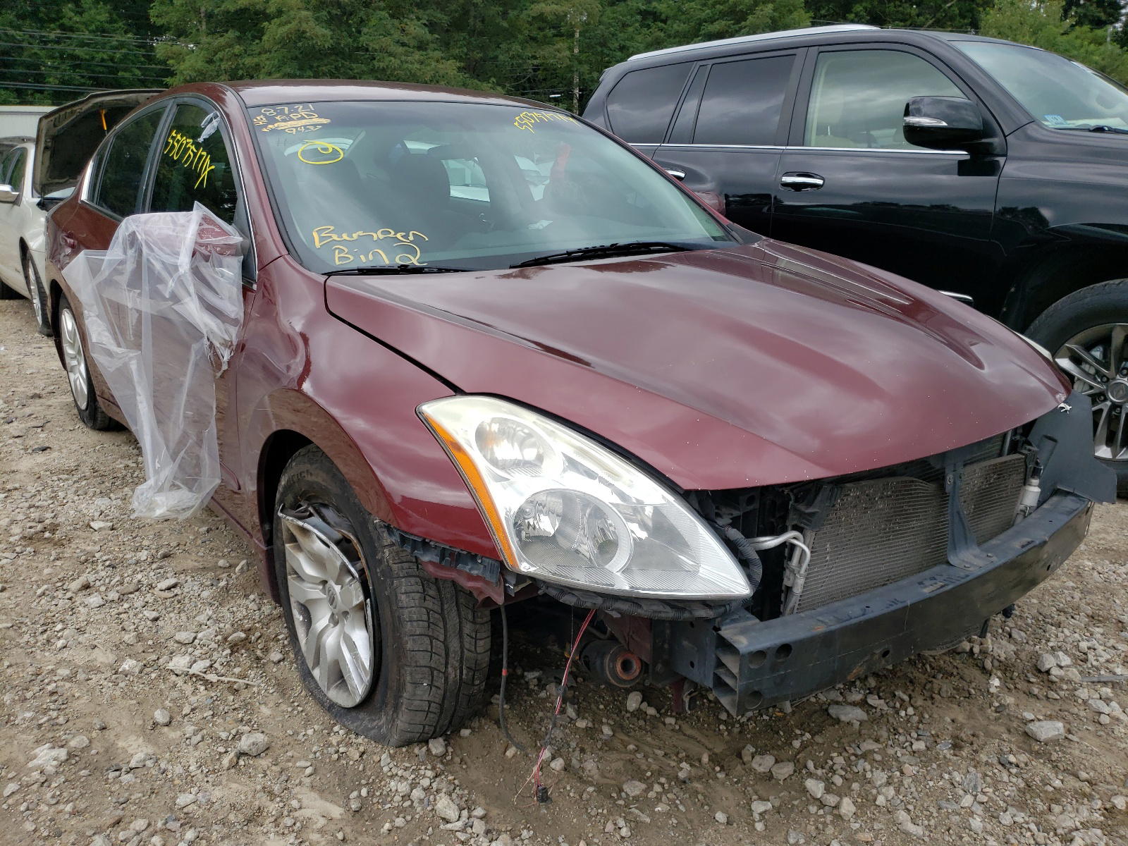 NISSAN ALTIMA BAS 2011 with VIN 1N4AL2AP4BC119437 - Photo from auction