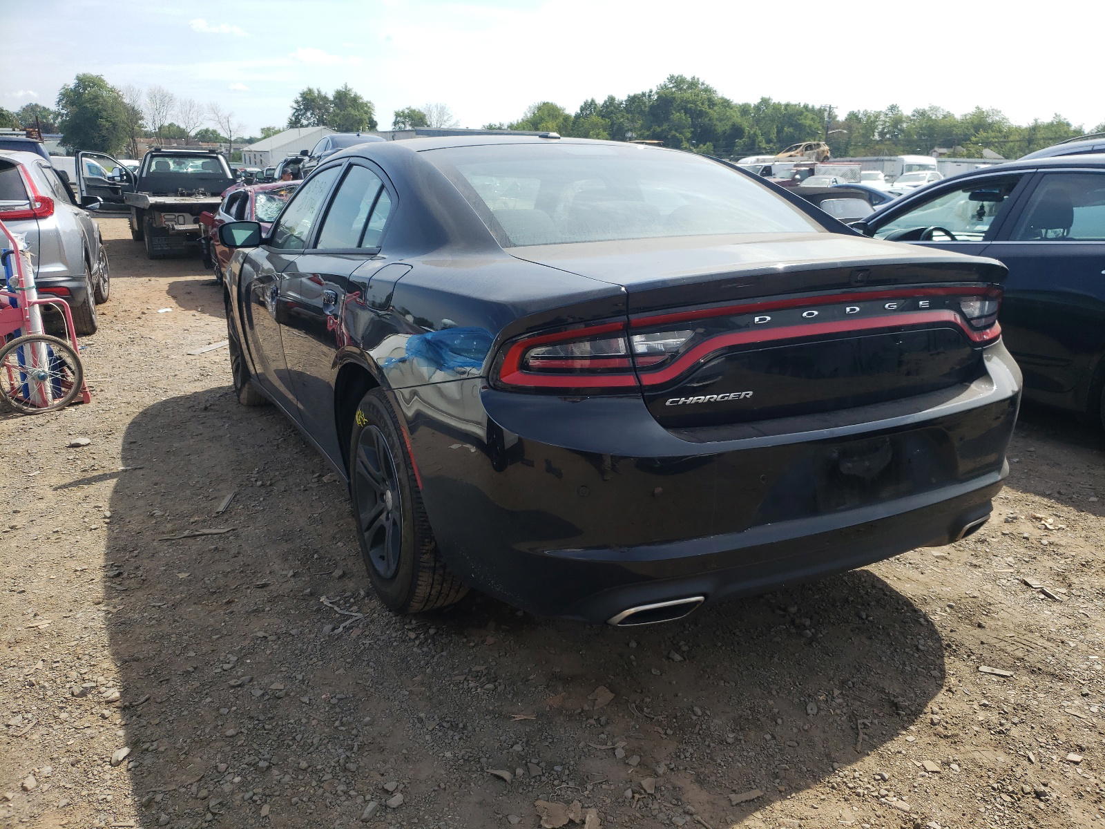 Photo 3 from auction – 2019 DODGE CHARGER SX with VIN 2C3CDXBG6KH658090