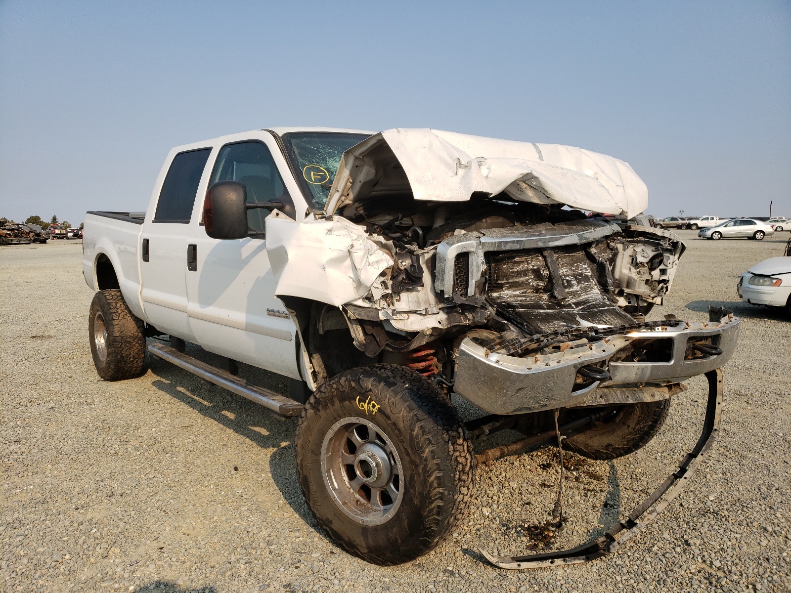 FORD F250 SUPER 2005 with VIN 1FTSW21P65EB90959 - Photo from auction