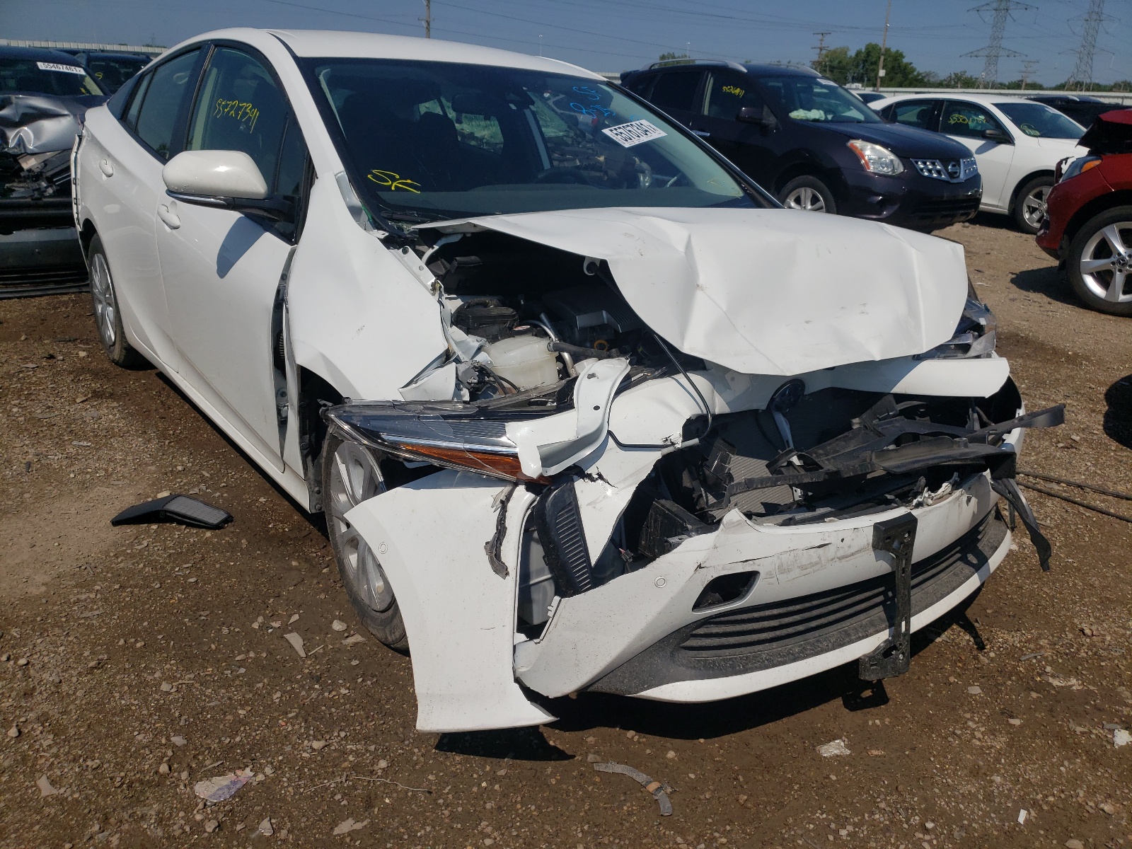 Photo 1 from auction – 2019 TOYOTA PRIUS with VIN JTDKARFU1K3069396