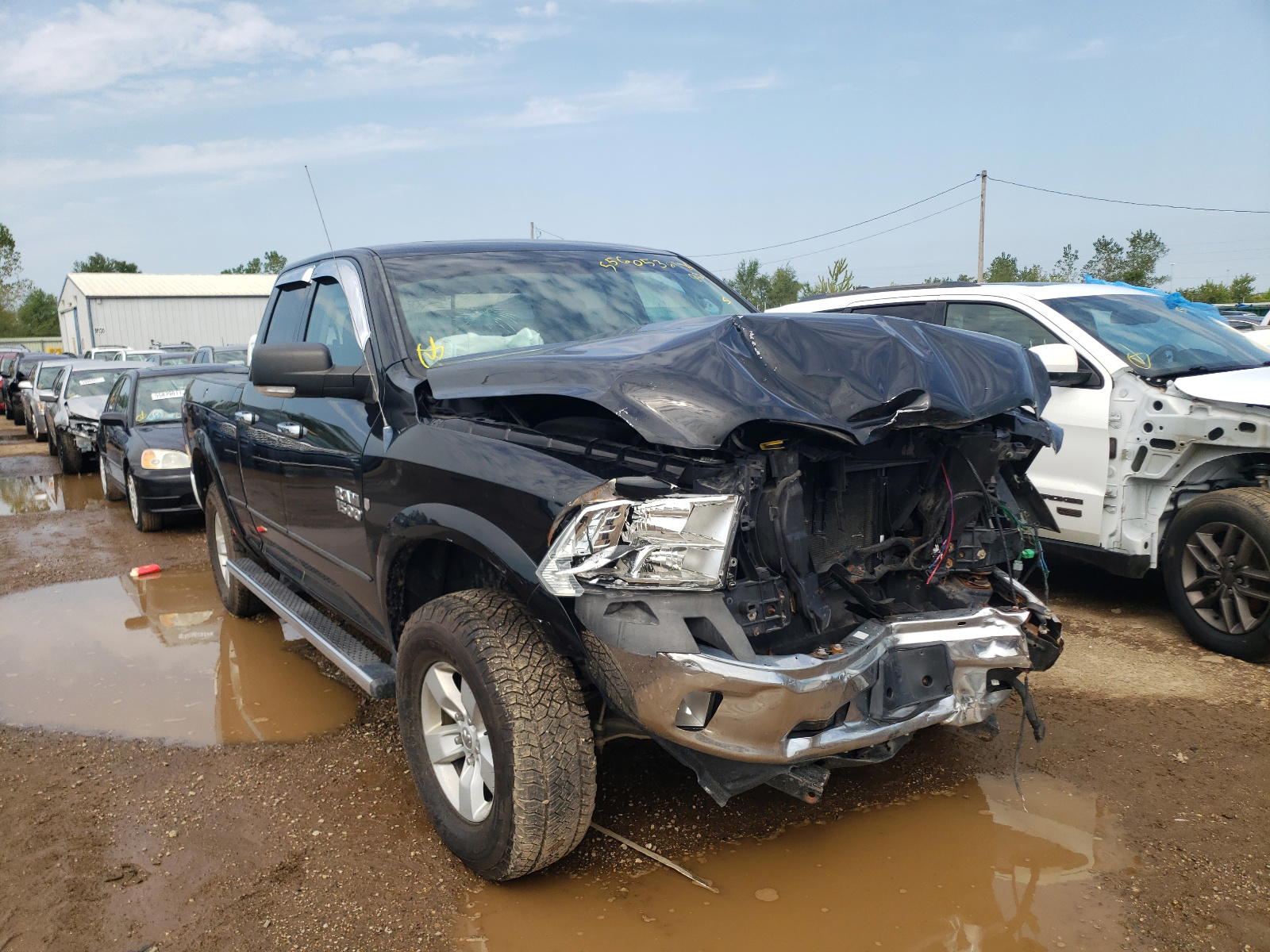 RAM 1500 SLT 2013 with VIN 1C6RR7GG9DS724666 - Photo from auction
