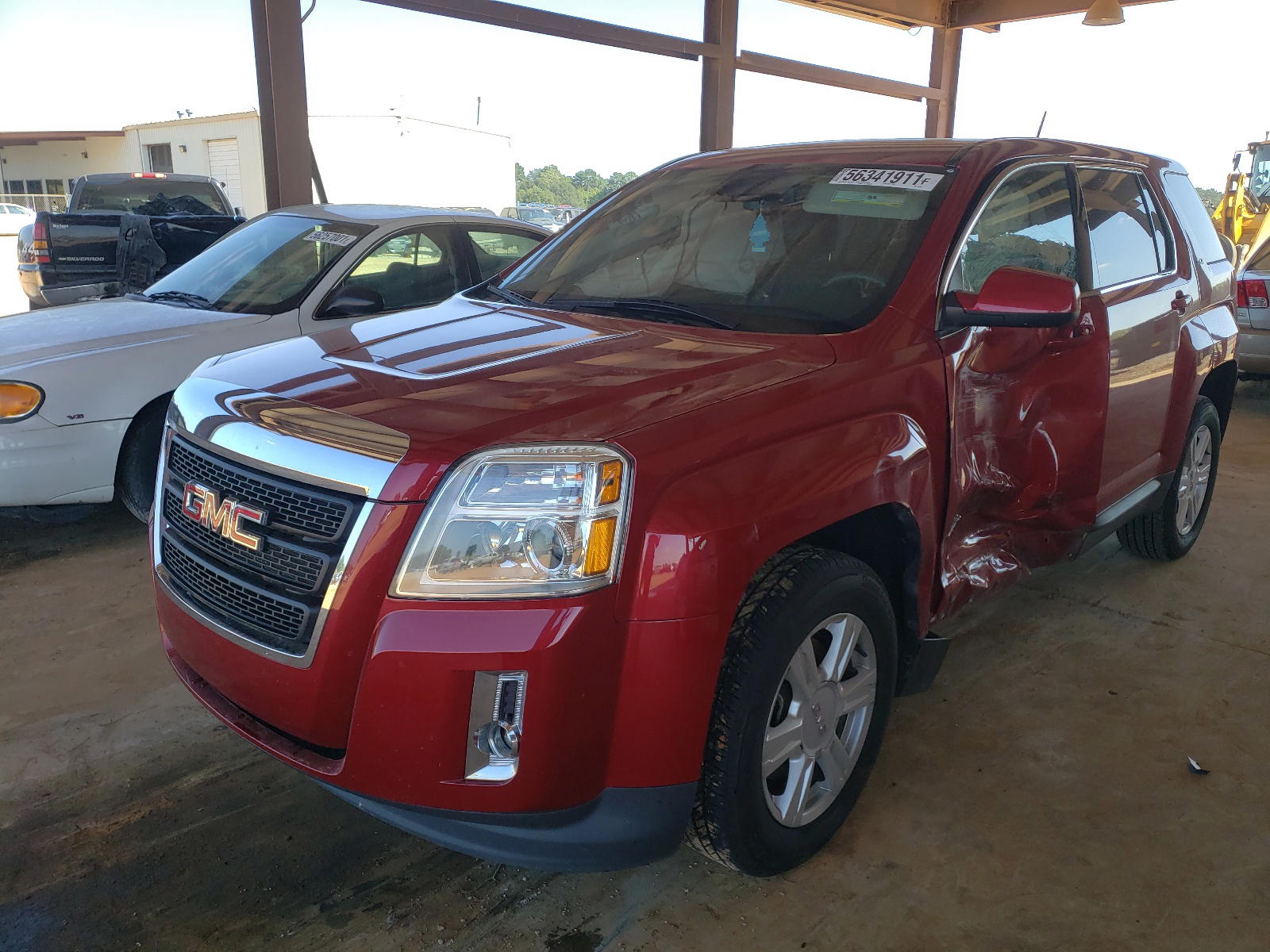 Photo 2 from auction – 2015 GMC TERRAIN SL with VIN 2GKALMEK6F6415454