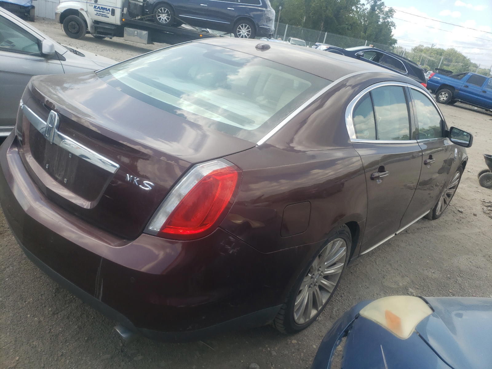 Photo 4 from auction – 2012 LINCOLN MKS with VIN 1LNHL9DR6CG807346