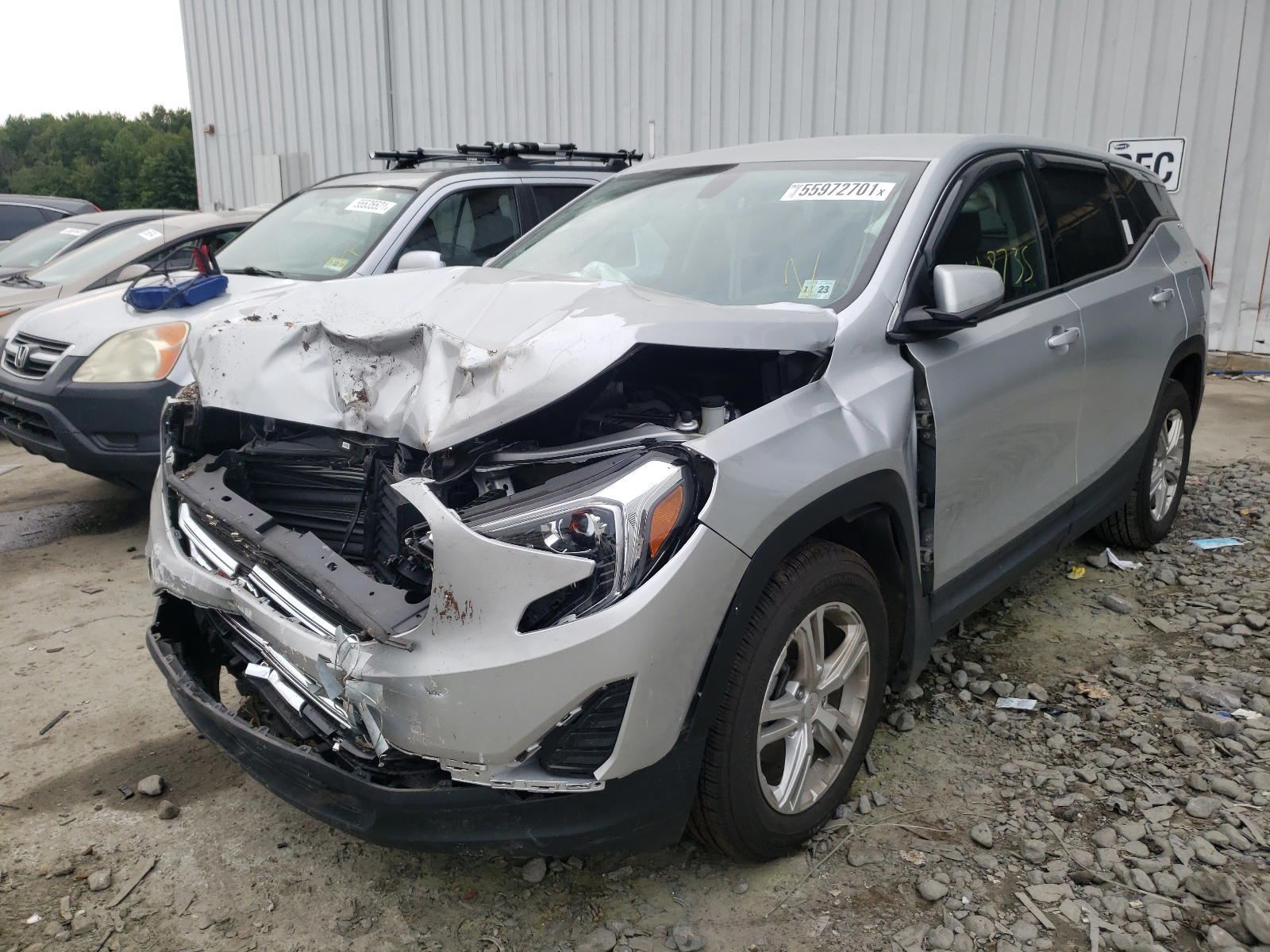 Photo 2 from auction – 2019 GMC TERRAIN SL with VIN 3GKALMEV3KL193987