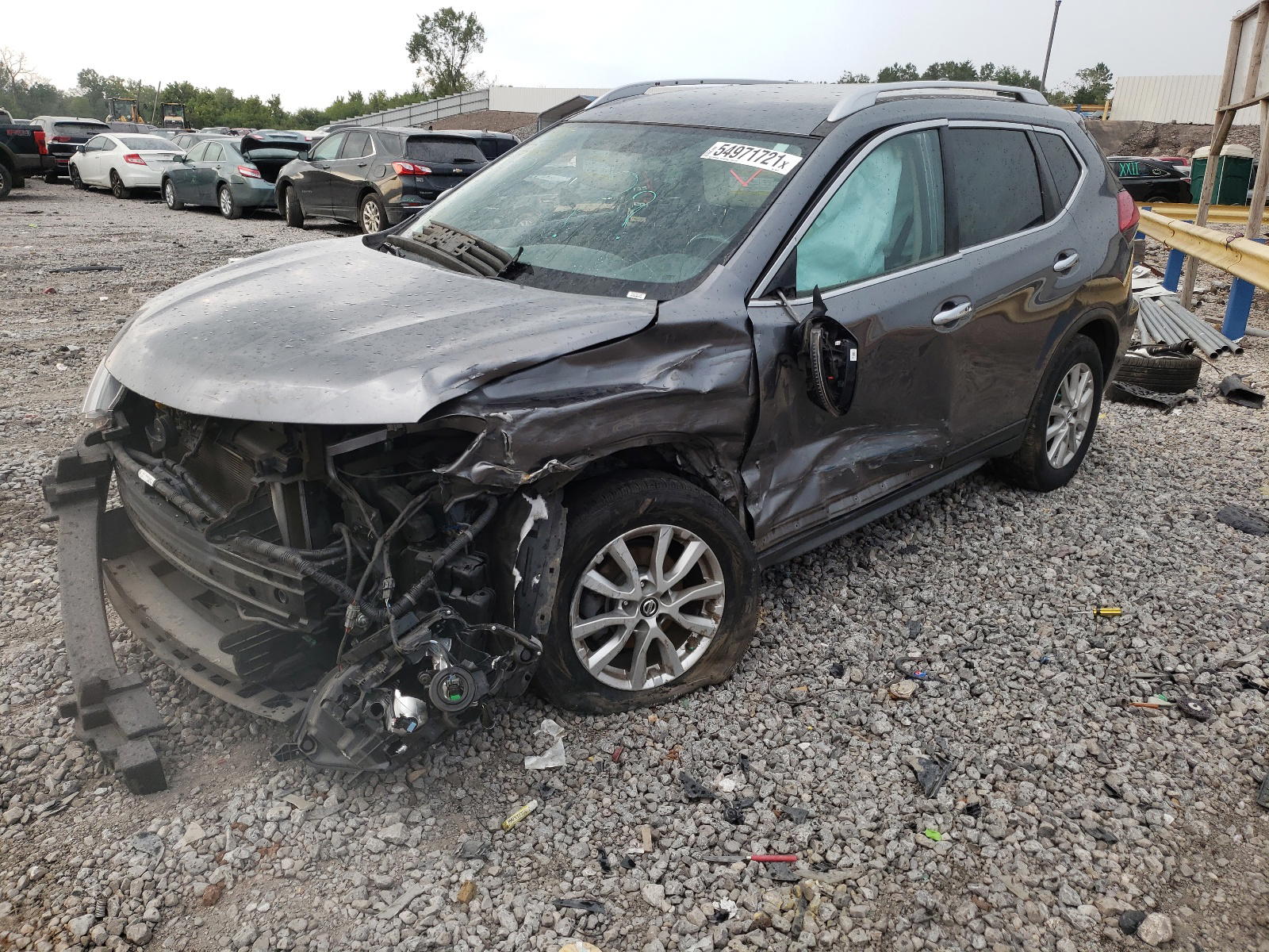 Photo 2 from auction – 2017 NISSAN ROGUE S with VIN KNMAT2MVXHP569471