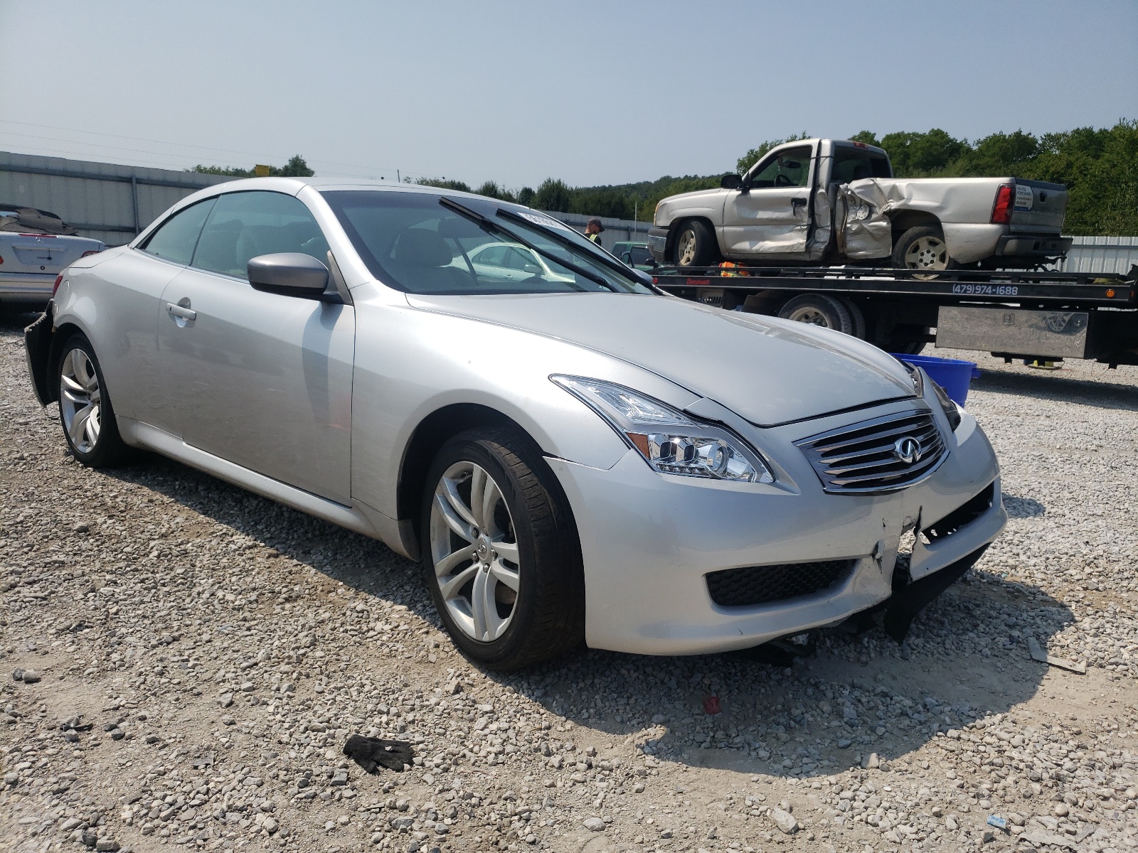 INFINITI G37 BASE 2009 with VIN JNKCV66E79M721795 - Photo from auction