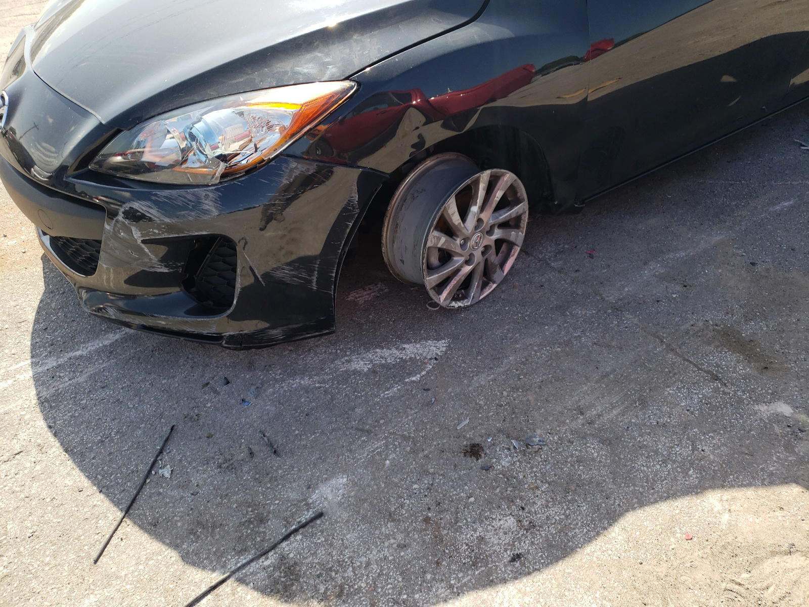 Photo 9 from auction – 2012 MAZDA 3 I with VIN JM1BL1V80C1634489