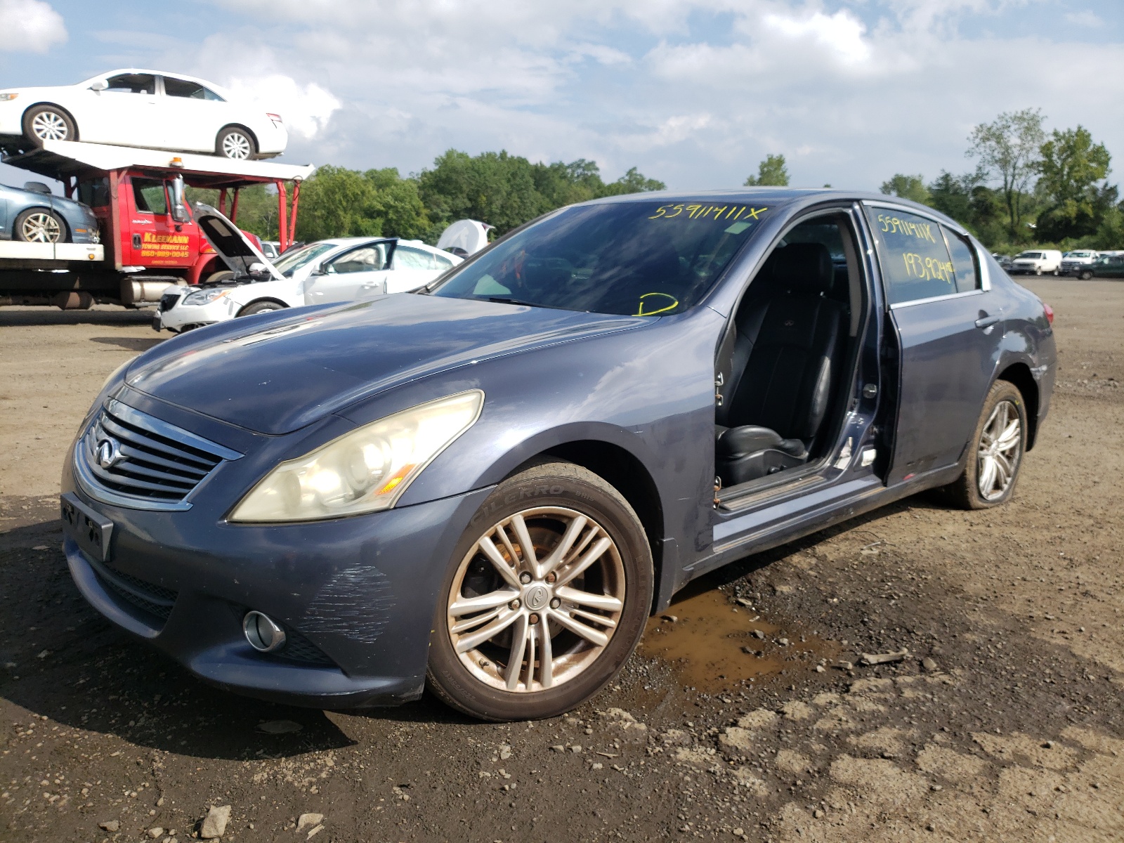 Photo 2 from auction – 2010 INFINITI G37 with VIN JN1CV6AR2AM453354