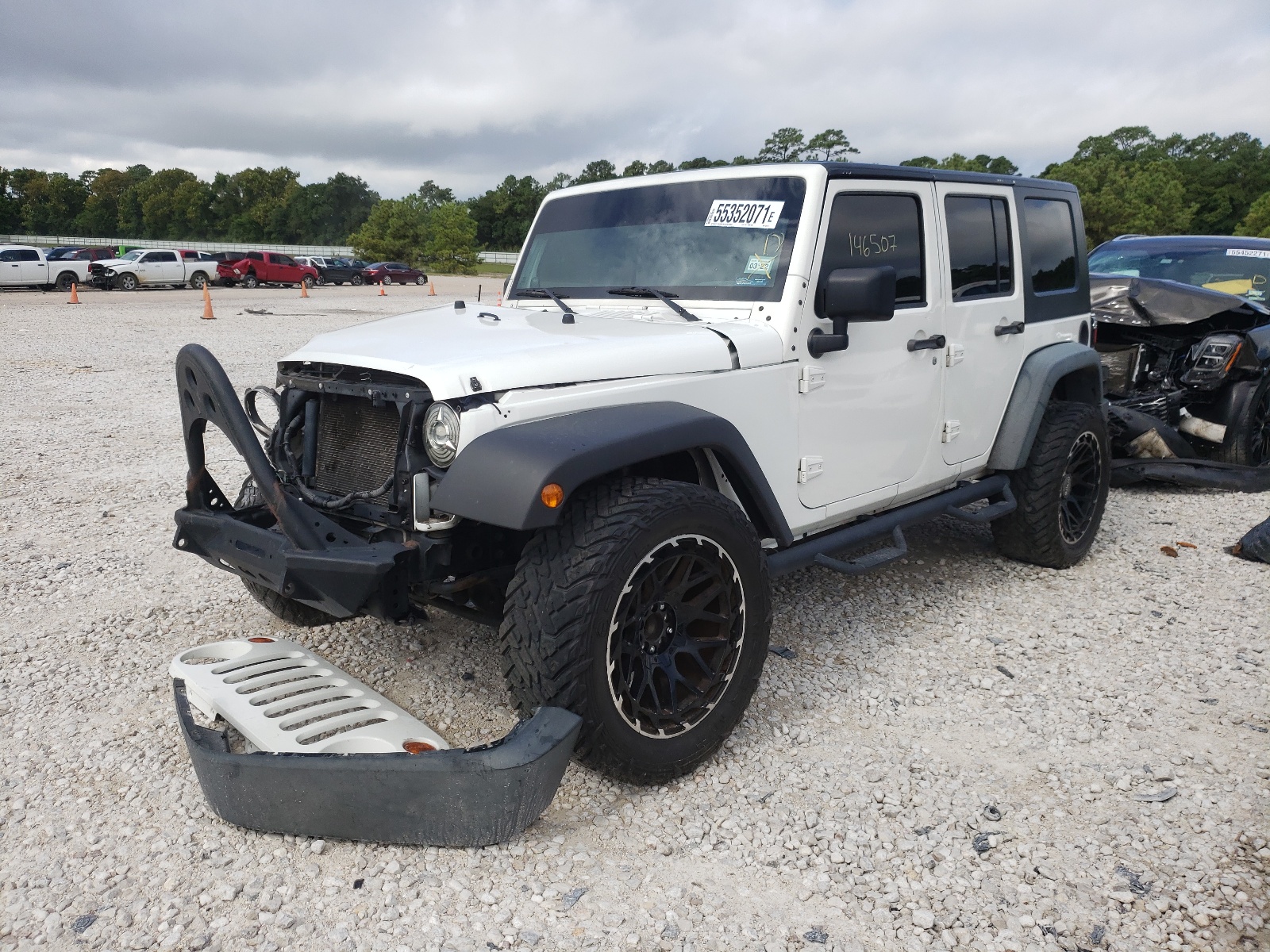 Photo 2 from auction – 2008 JEEP WRANGLER U with VIN 1J4GA39178L547778