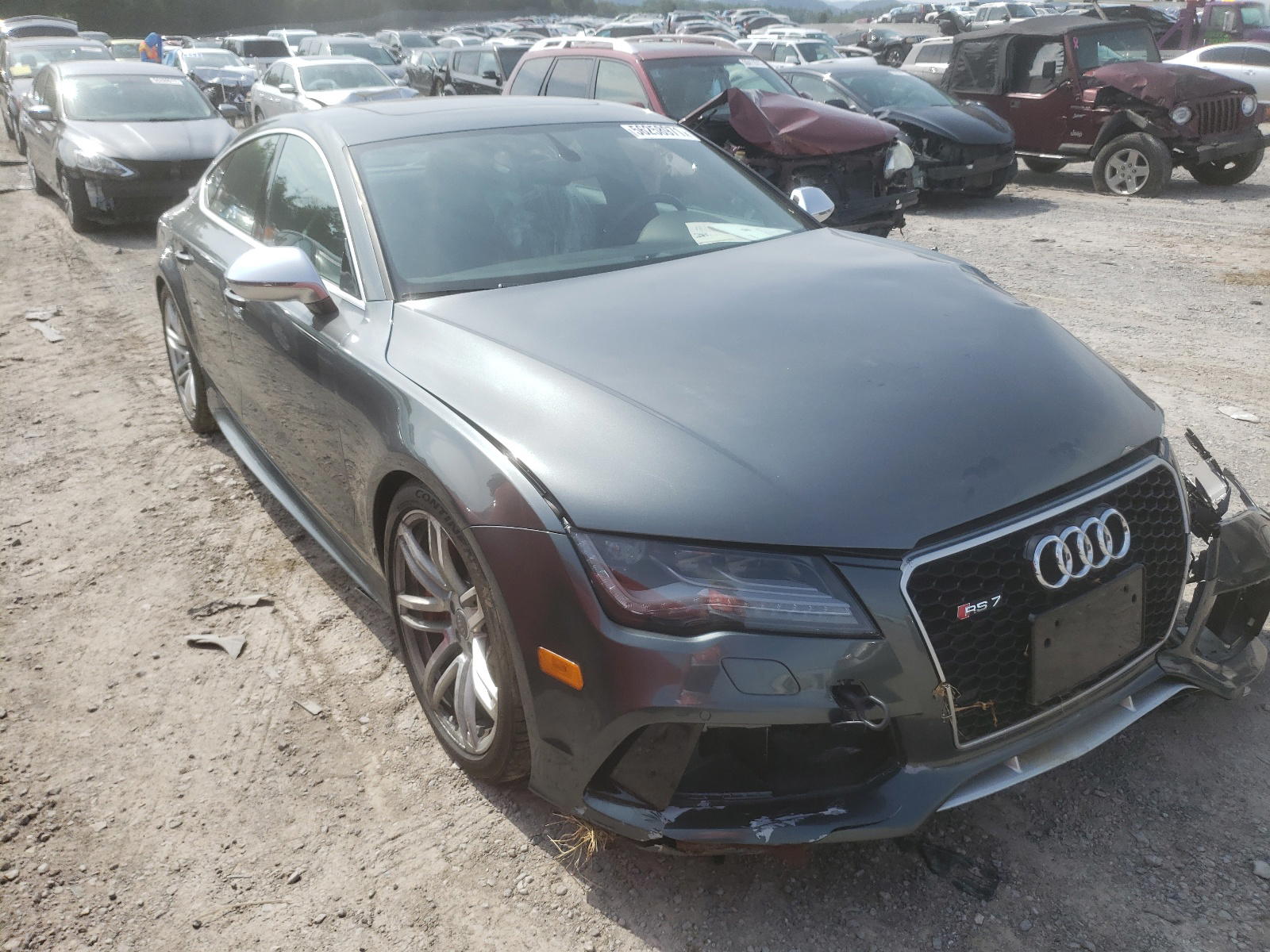AUDI RS7 2014 with VIN WUAW2AFC8EN901948 - Photo from auction