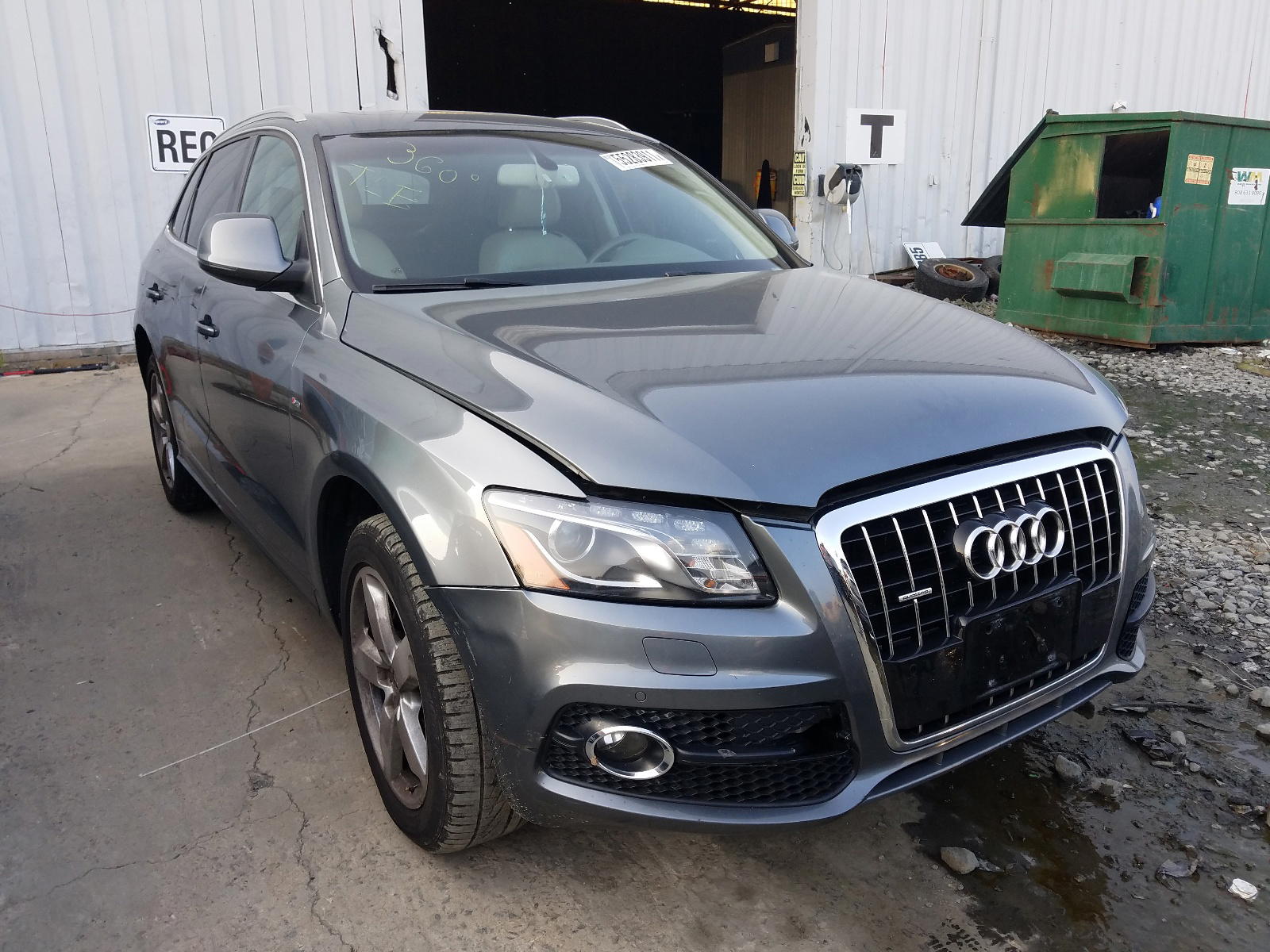 AUDI Q5 PREMIUM 2012 with VIN WA1DKAFP5CA059401 - Photo from auction