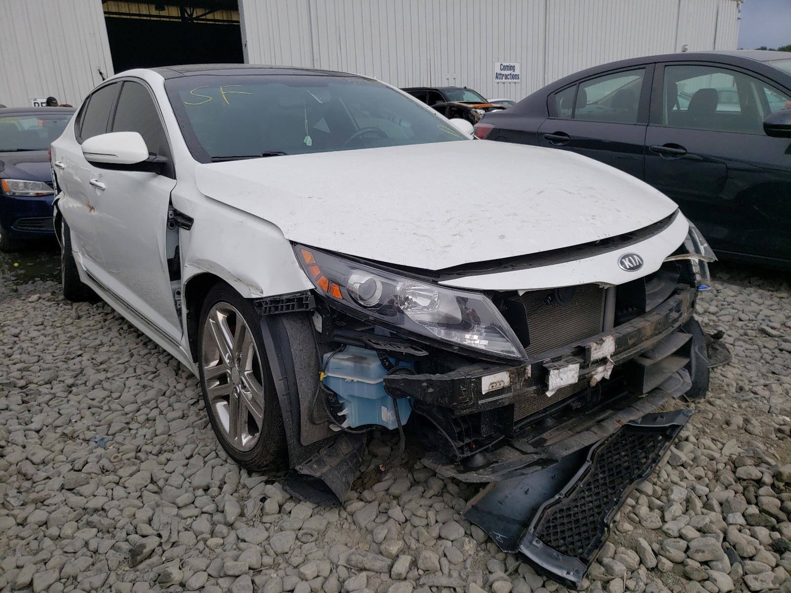 KIA OPTIMA SX 2013 with VIN 5XXGR4A60DG094805 - Photo from auction