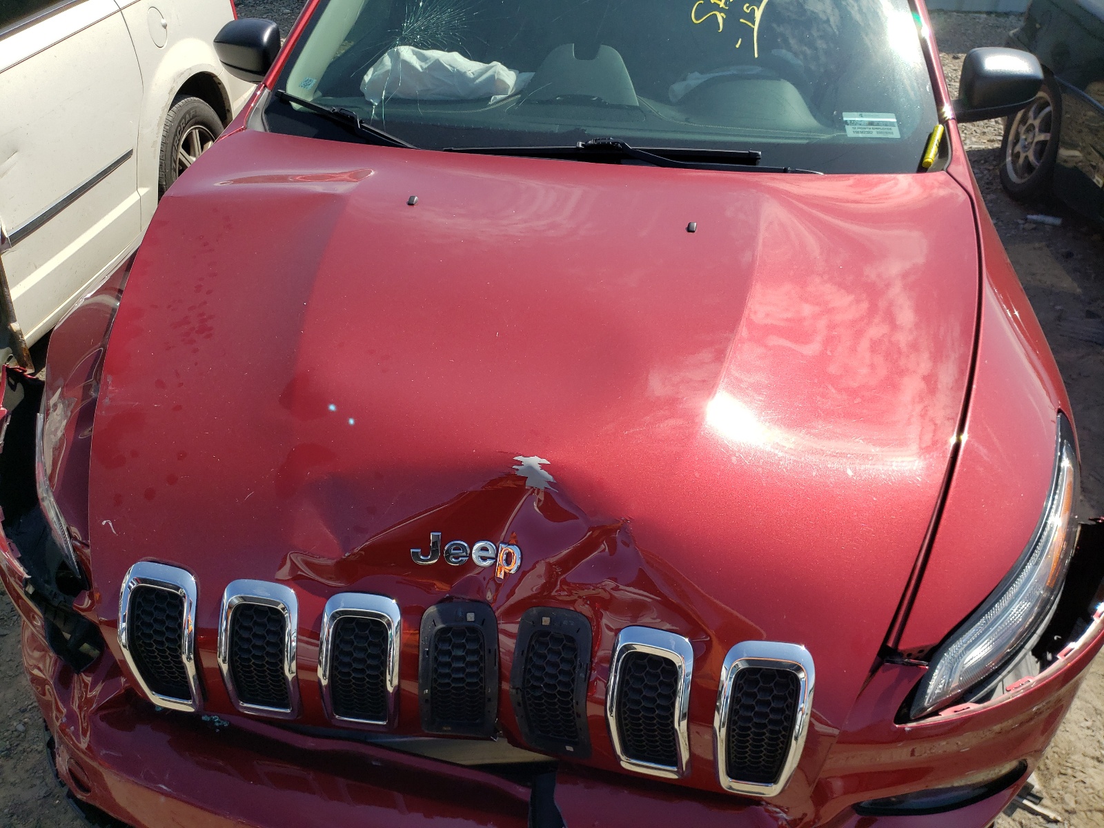 Photo 7 from auction – 2015 JEEP CHEROKEE S with VIN 1C4PJLAB9FW612023