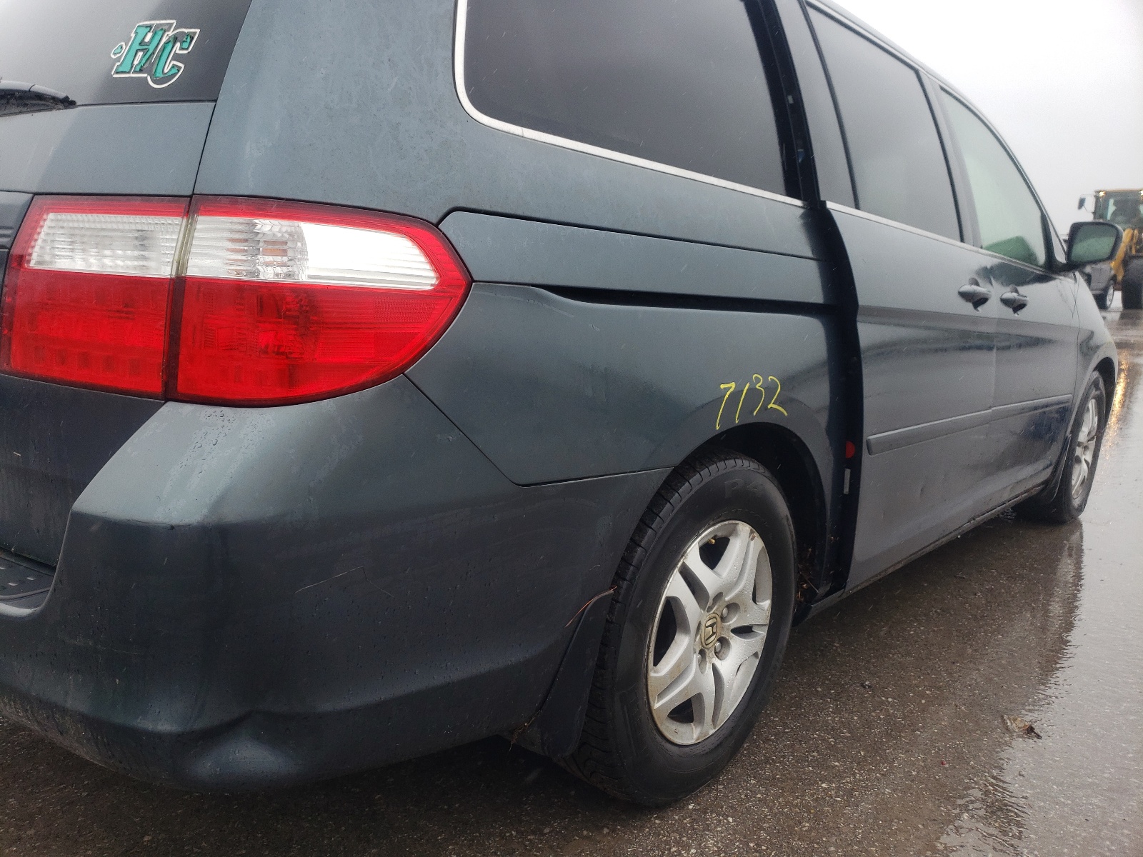 Photo 9 from auction – 2006 HONDA ODYSSEY EX with VIN 5FNRL38776B427283