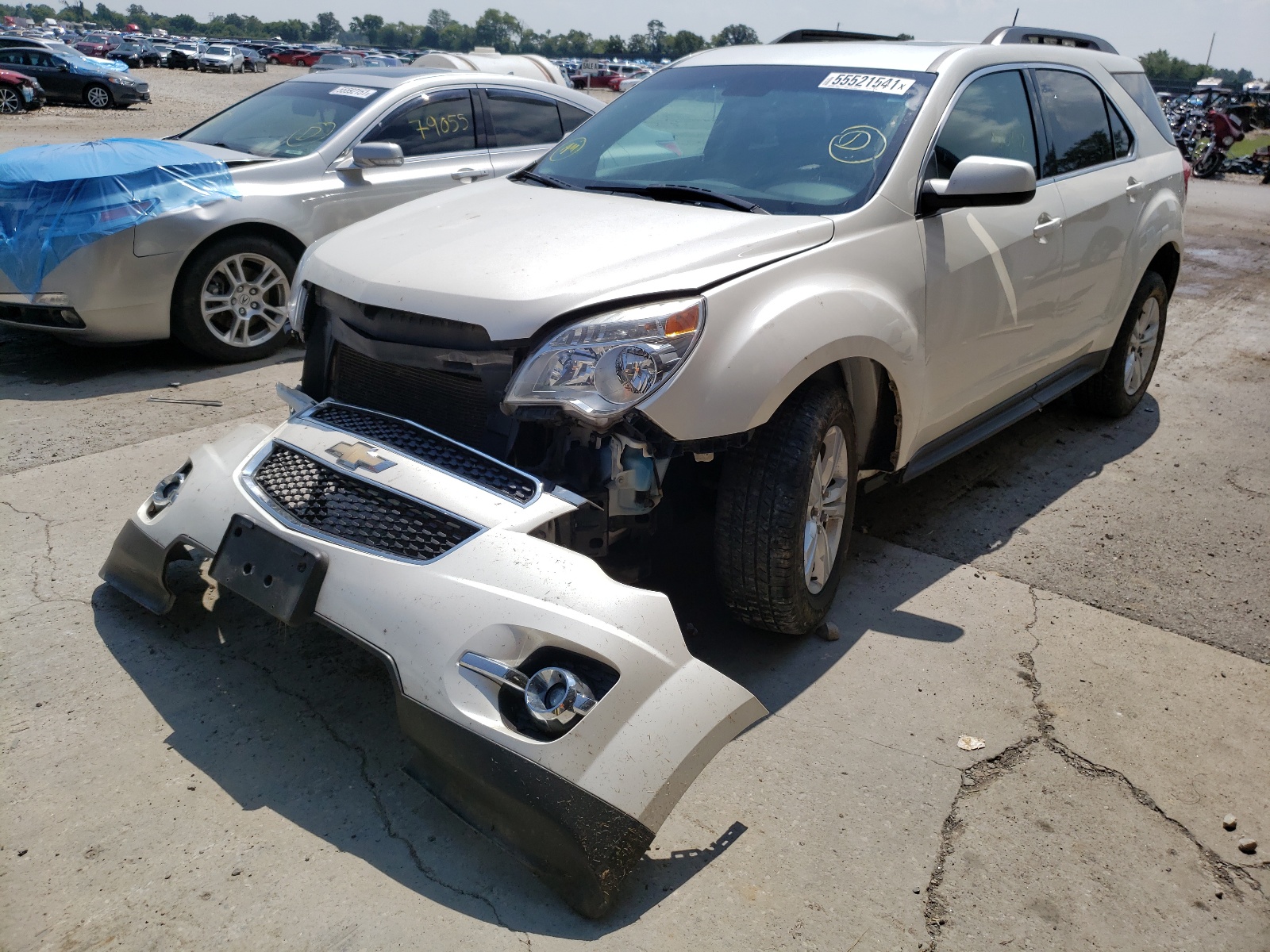 Photo 2 from auction – 2015 CHEVROLET EQUINOX LT with VIN 1GNFLGEK8FZ104798
