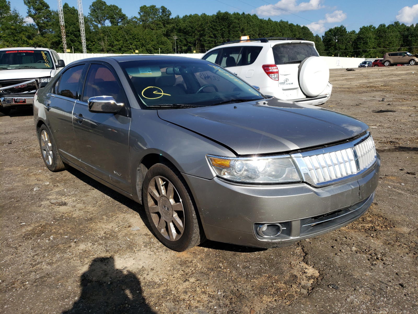 LINCOLN MKZ 2008 with VIN 3LNHM26TX8R626831 - Photo from auction