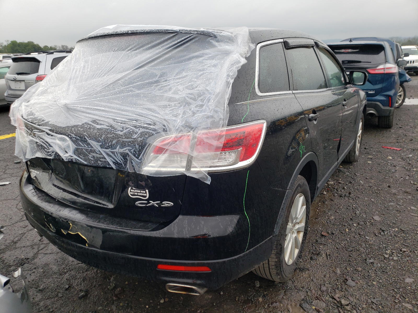 Photo 4 from auction – 2008 MAZDA CX-9 with VIN JM3TB38V080141758