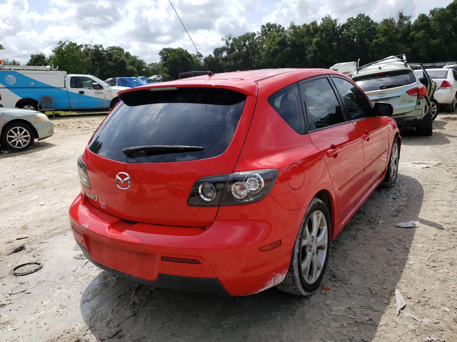 Photo 4 from auction – 2007 MAZDA 3 HATCHBAC with VIN JM1BK343271767197