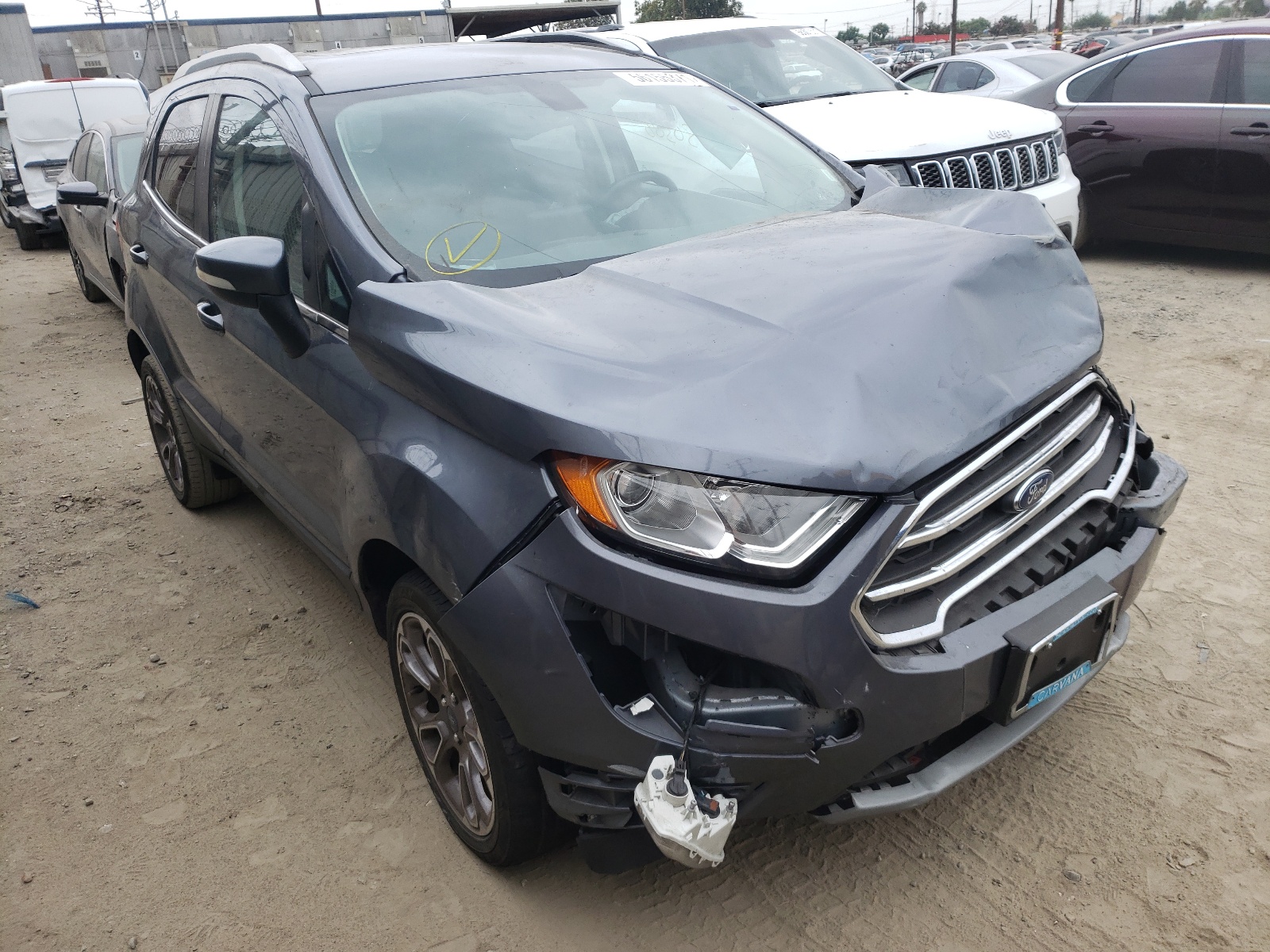 FORD ECOSPORT T 2018 with VIN MAJ3P1VE3JC212092 - Photo from auction