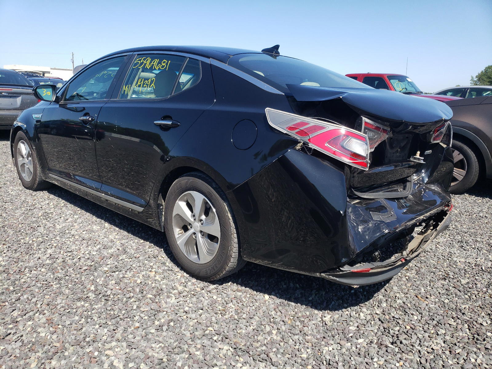 Photo 3 from auction – 2016 KIA OPTIMA HYB with VIN KNAGM4AD7G5092990