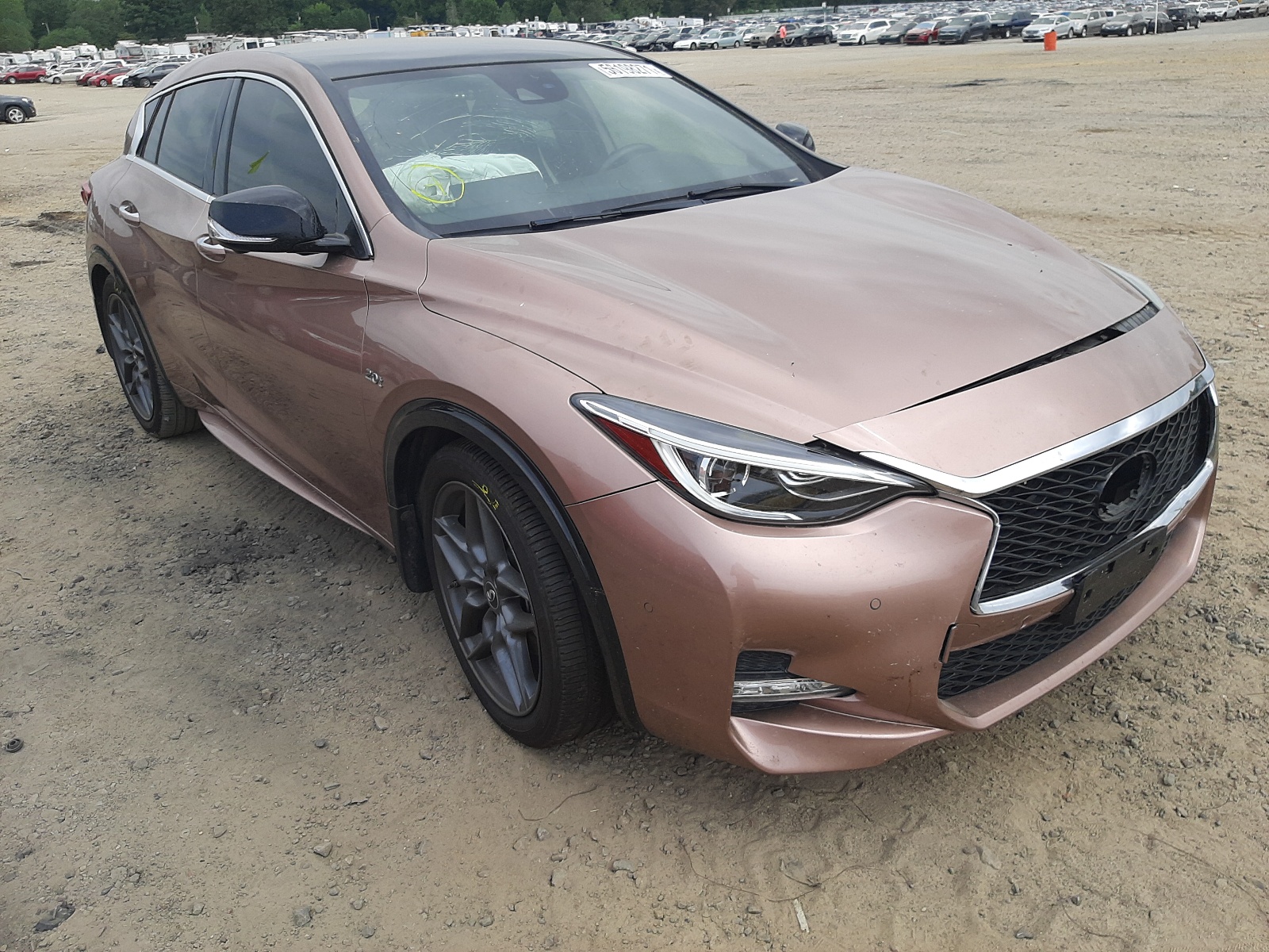 INFINITI QX30 BASE 2017 with VIN SJKCH5CP8HA023699 - Photo from auction