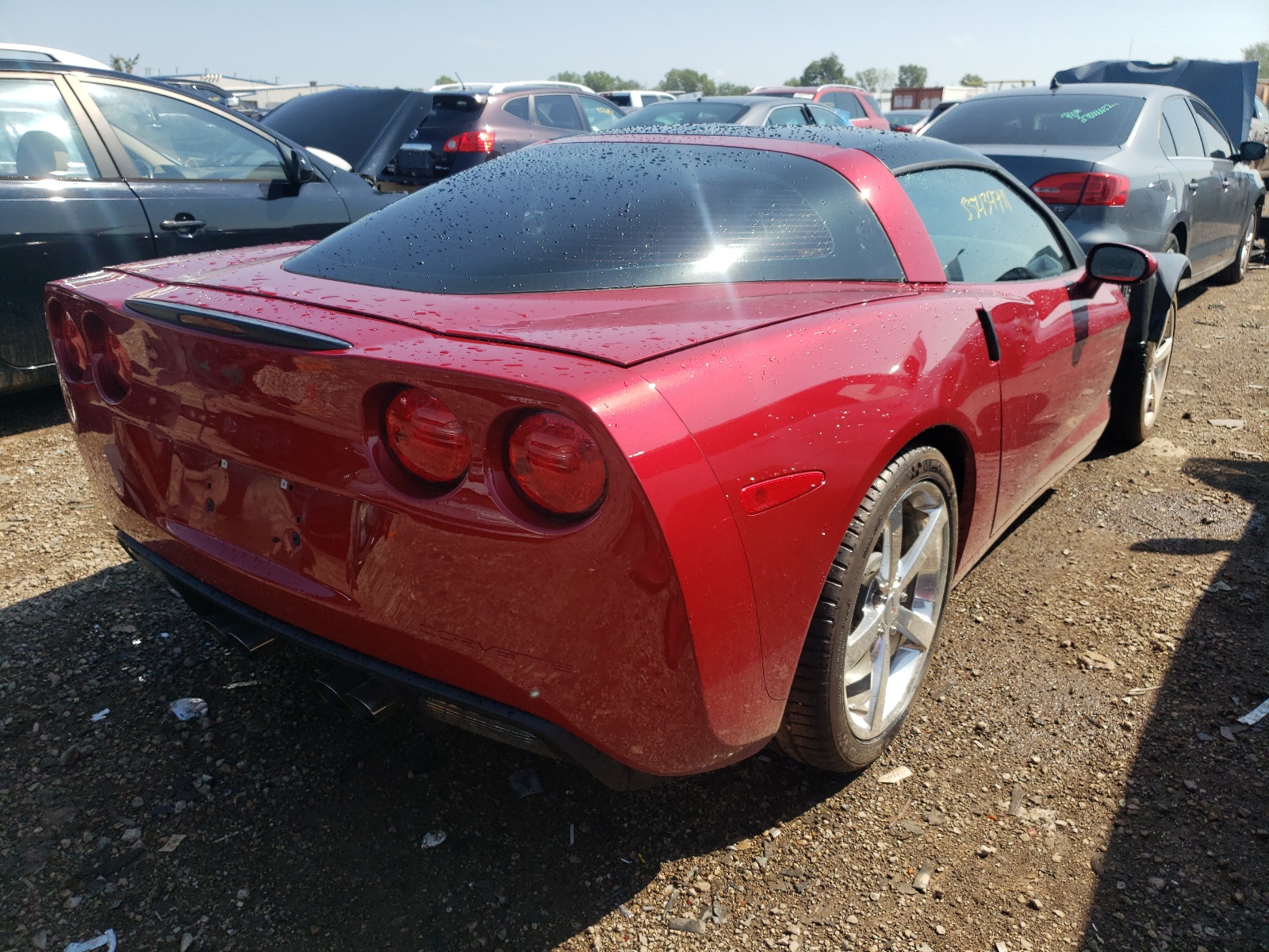 Photo 4 from auction – 2008 CHEVROLET CORVETTE with VIN 1G1YY26W185119458