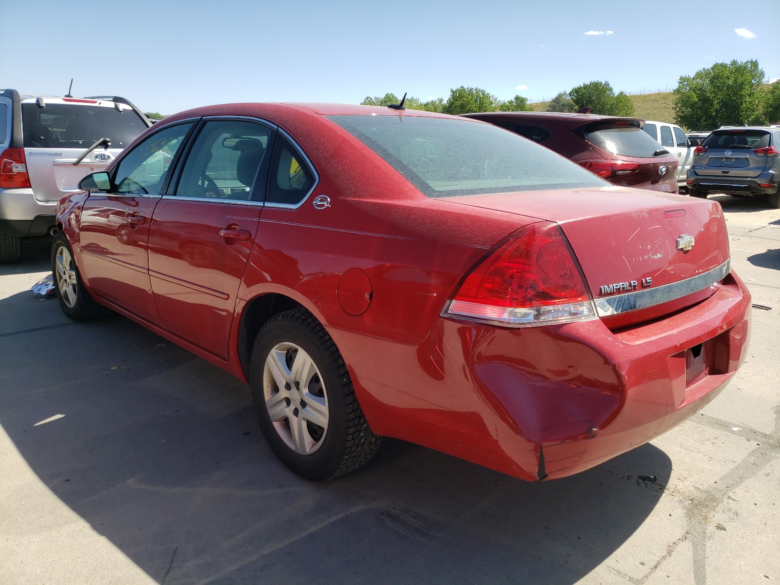 Photo 3 from auction – 2007 CHEVROLET IMPALA LS with VIN 2G1WB58N779159267