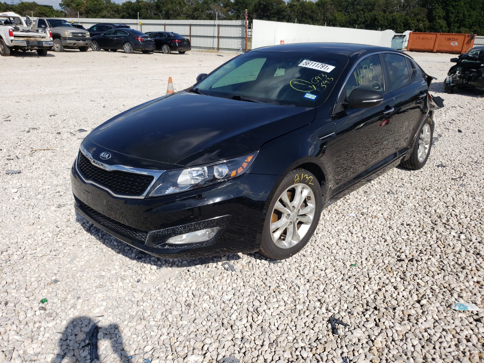 Photo 2 from auction – 2013 KIA OPTIMA LX with VIN 5XXGM4A7XDG093393