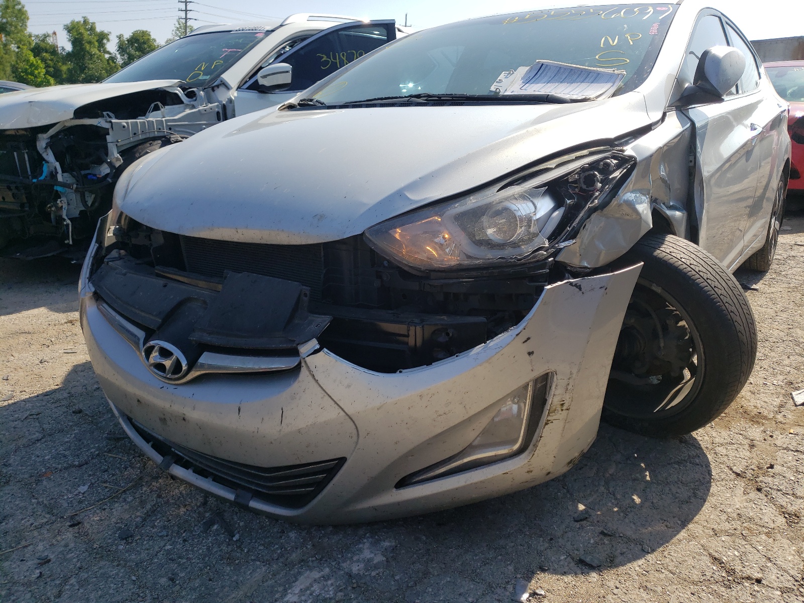 Photo 9 from auction – 2015 HYUNDAI ELANTRA SE with VIN 5NPDH4AE7FH581908
