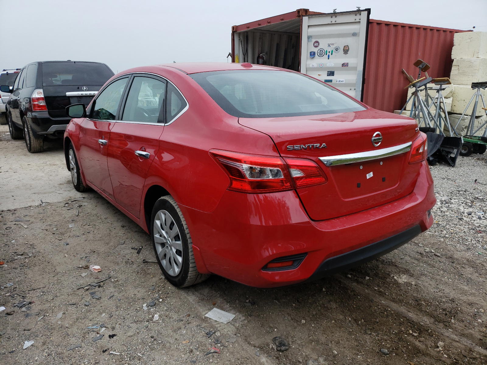 Photo 3 from auction – 2017 NISSAN SENTRA S with VIN 3N1AB7AP3HL709087