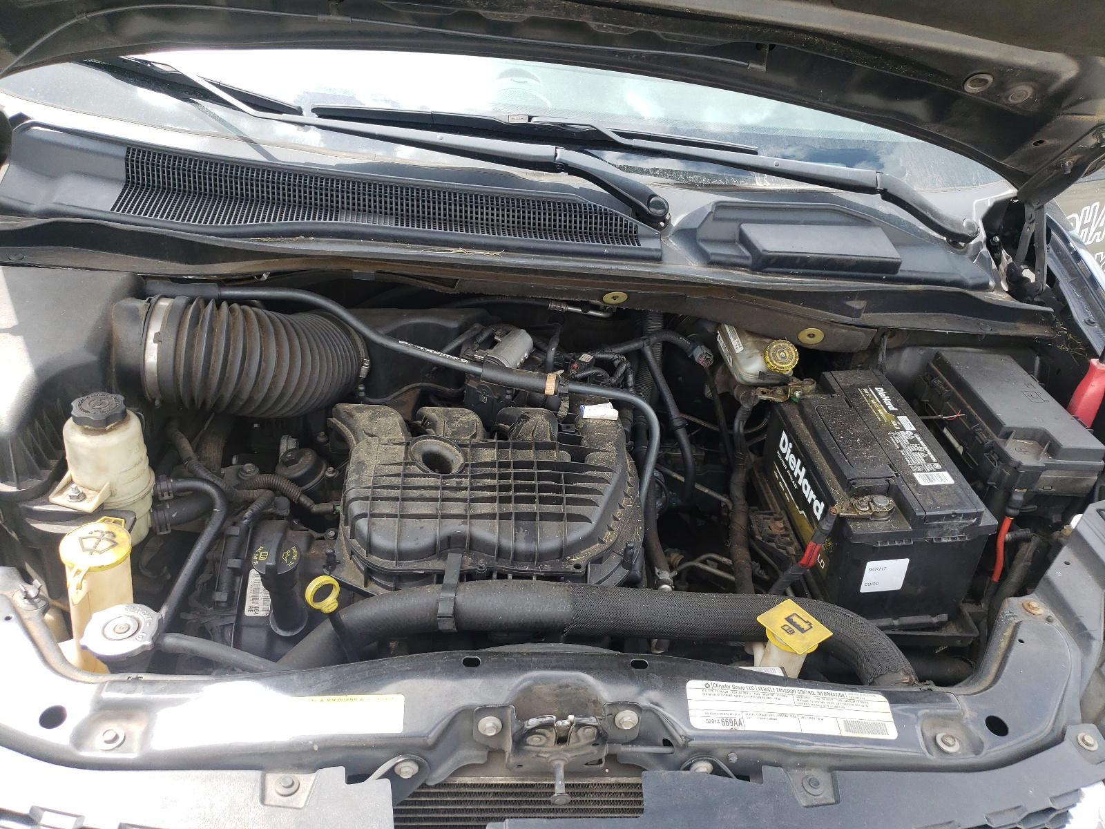 Photo 7 from auction – 2012 DODGE GRAND CARA with VIN 2C4RDGBG3CR292025