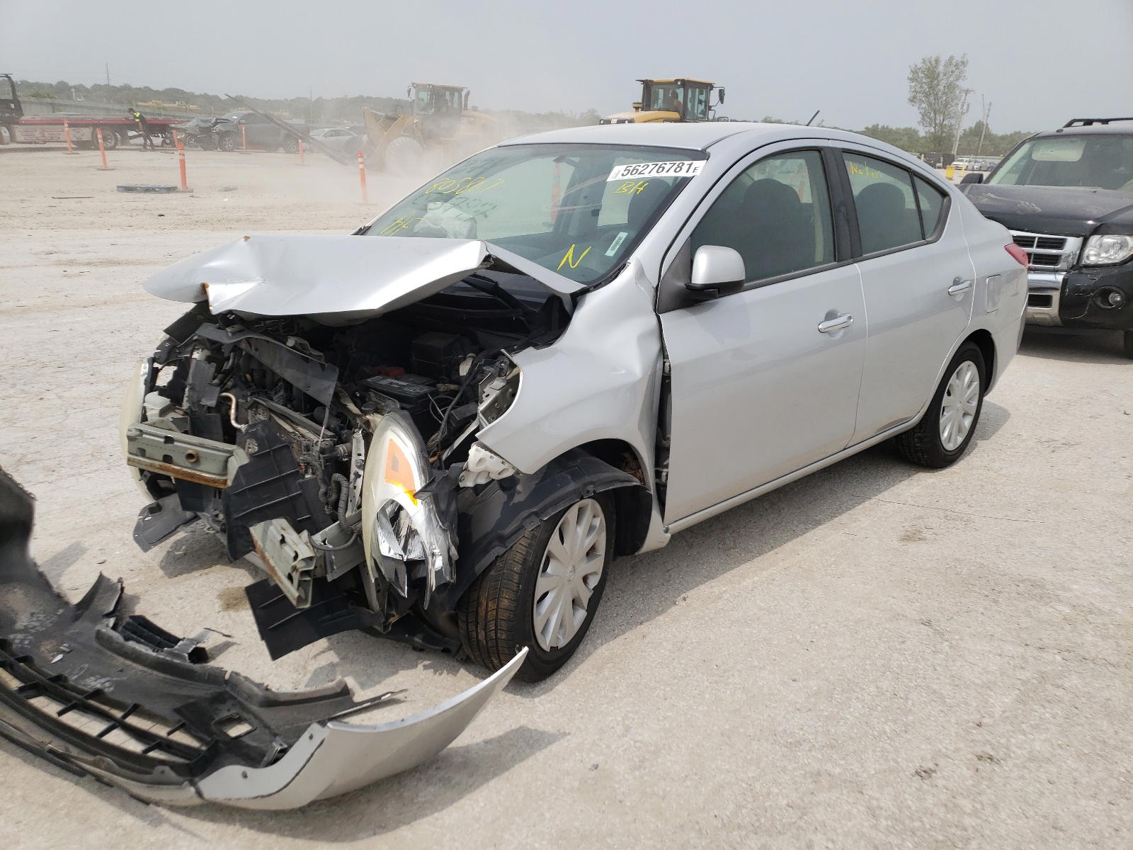 Photo 2 from auction – 2012 NISSAN VERSA S with VIN 3N1CN7AP4CL805867