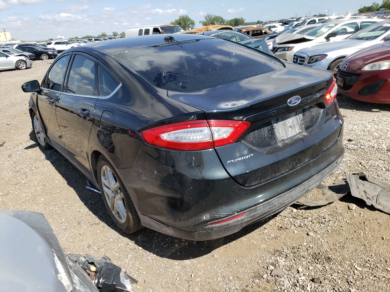 Photo 3 from auction – 2014 FORD FUSION SE with VIN 3FA6P0H75ER135401