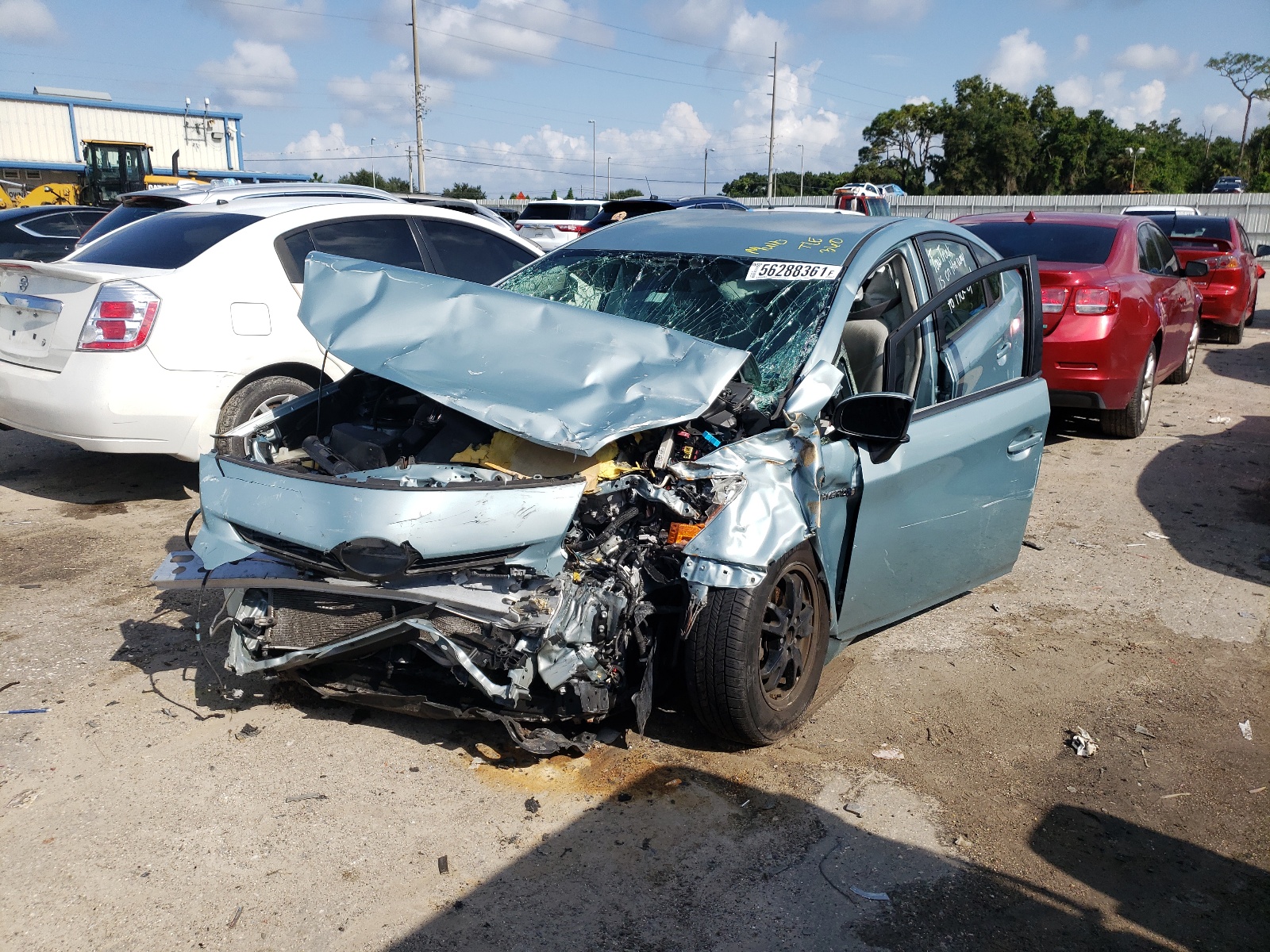 Zdjęcie 2 z aukcji – 2013 TOYOTA PRIUS z VIN JTDKN3DU8D5591194