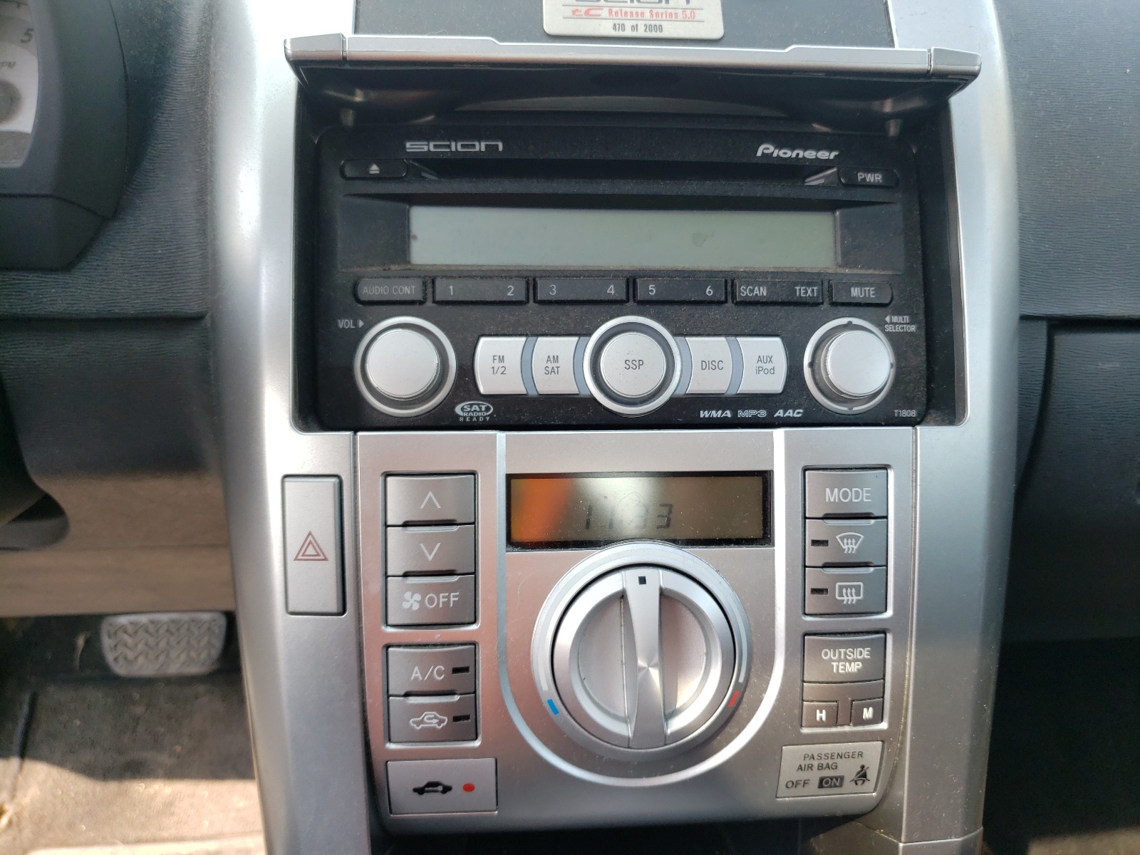 Photo 9 from auction – 2009 TOYOTA SCION TC with VIN JTKDE167X90301068