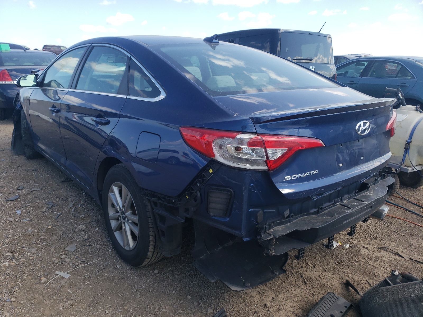 Photo 3 from auction – 2017 HYUNDAI SONATA SE with VIN 5NPE24AF1HH486990